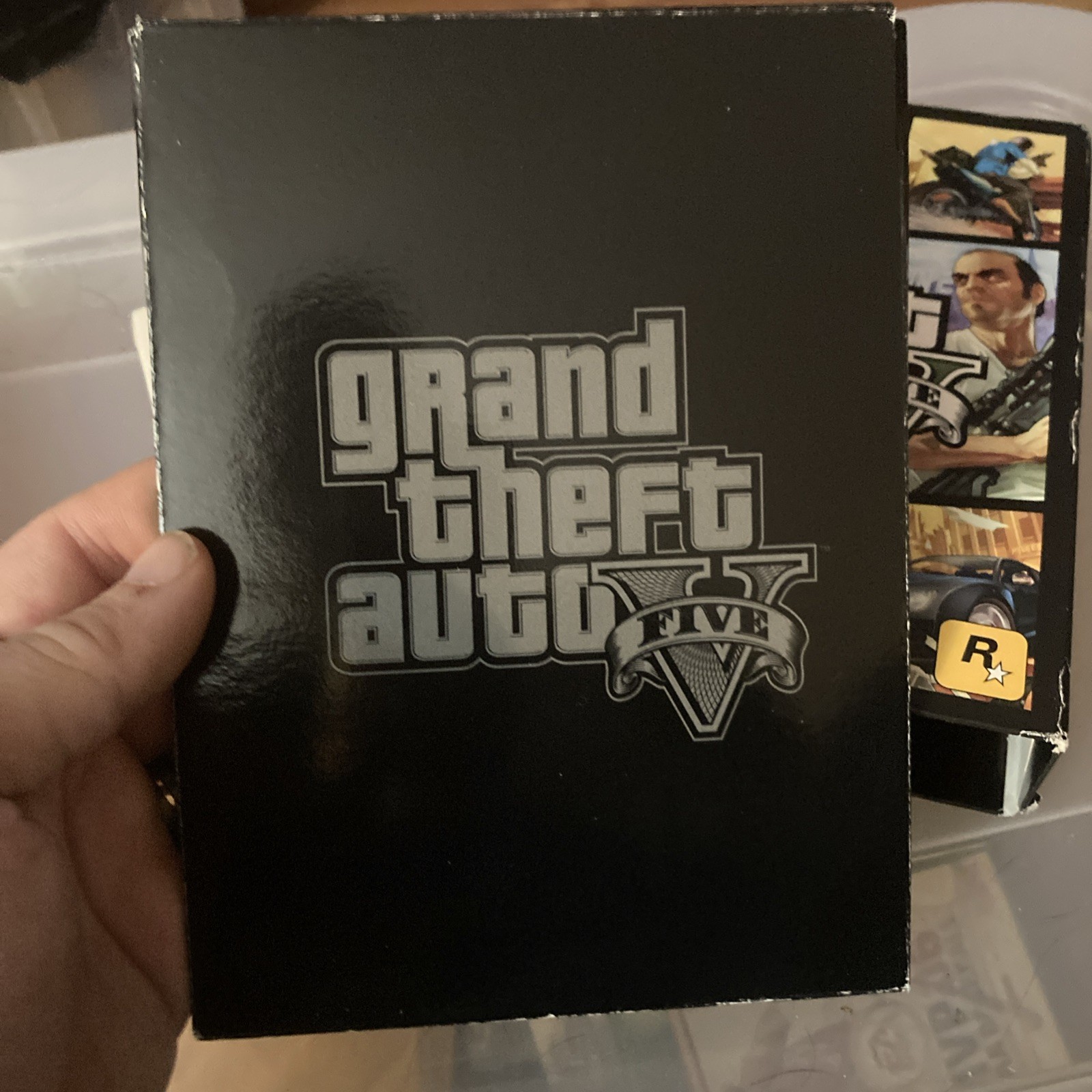 Grand Theft Auto V Five PC GTA 5 Collectors Box Set 7 Disk Series Used Good