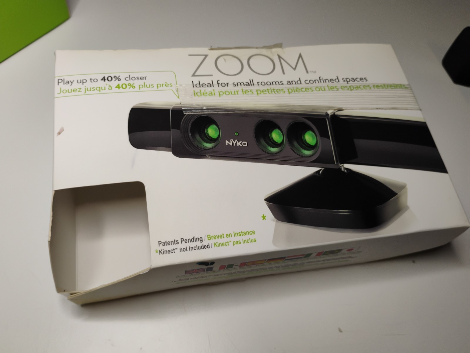 Nyko Kinect Sensor Zoom For Small Rooms Microsoft Xbox 360