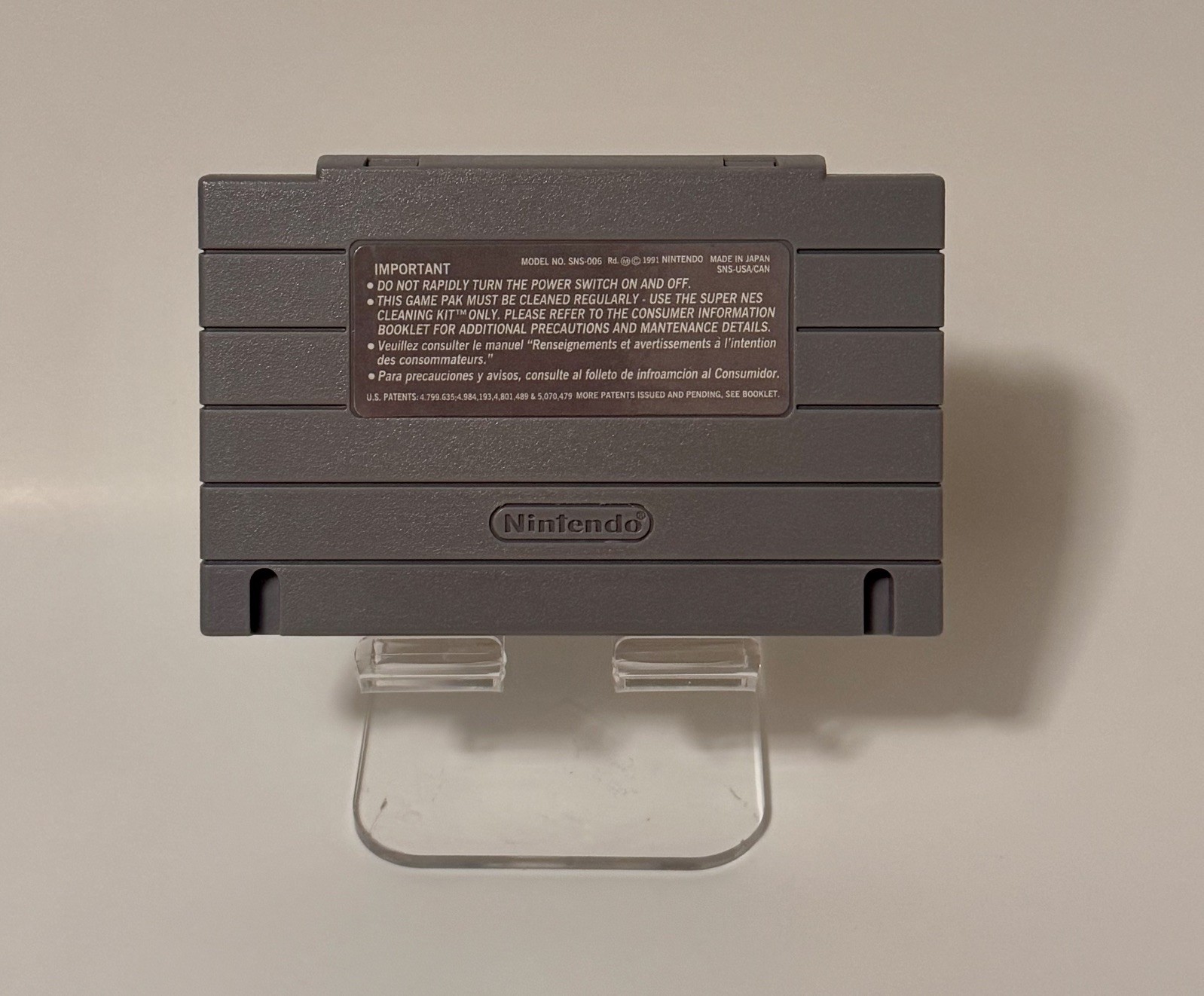 Metal Warriors For Super Nintendo SNES USA Version