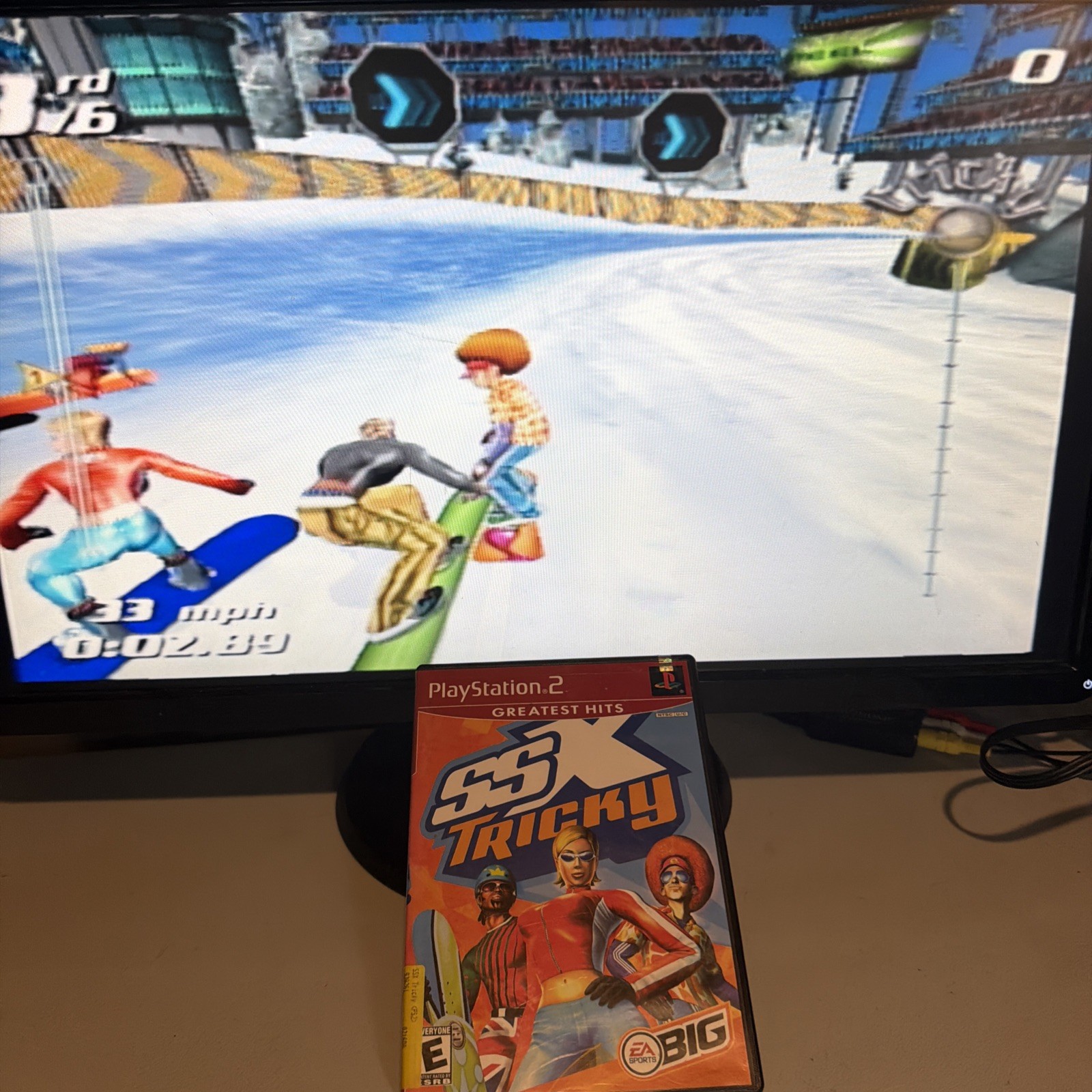 SSX Tricky (Sony PlayStation 2) Complete W Reg Card – Tested –