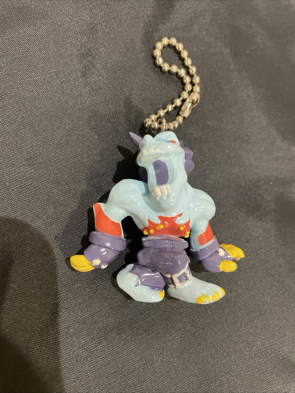 CAPCOM DARKSTALKERS E3 1994 PROMOTIONAL POUCH w/8 VINYL FIGURES 1 1/2” RARE VTG