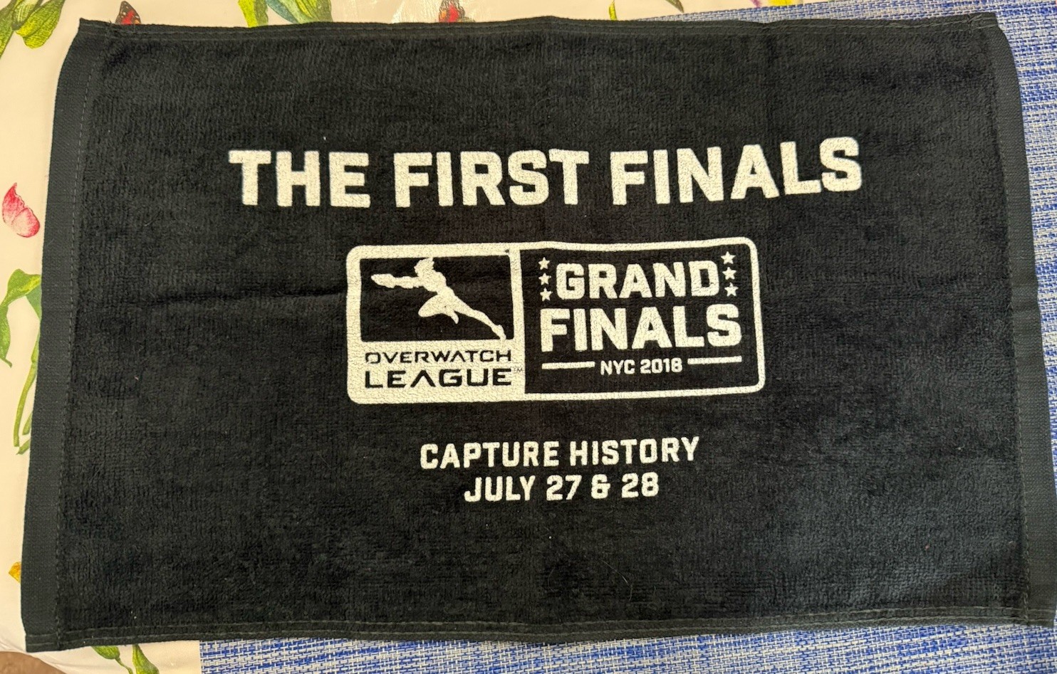 Overwatch League The First Finals NYC 2018 Towel July 27 & 28