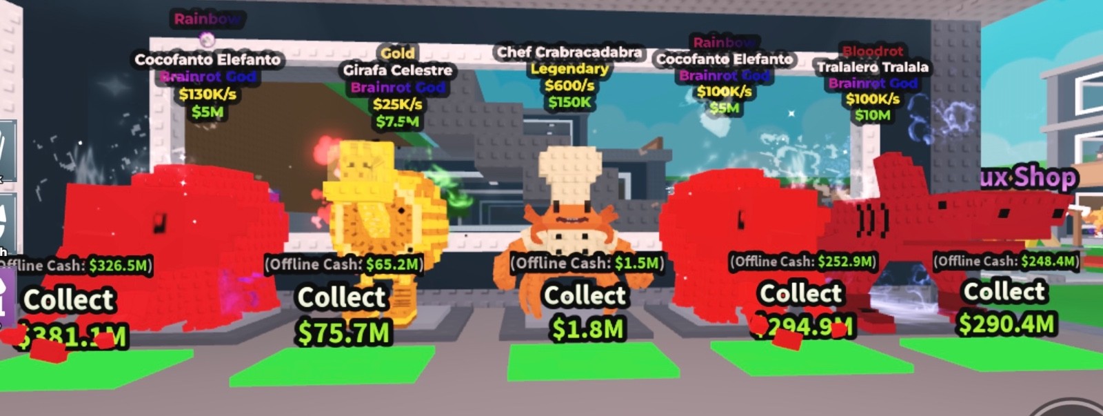 Steal a Brainrot GODS AND SECRETS ✅ FAST DELIVERY ✅ RAINBOWS ✅ DIAMONDS✅