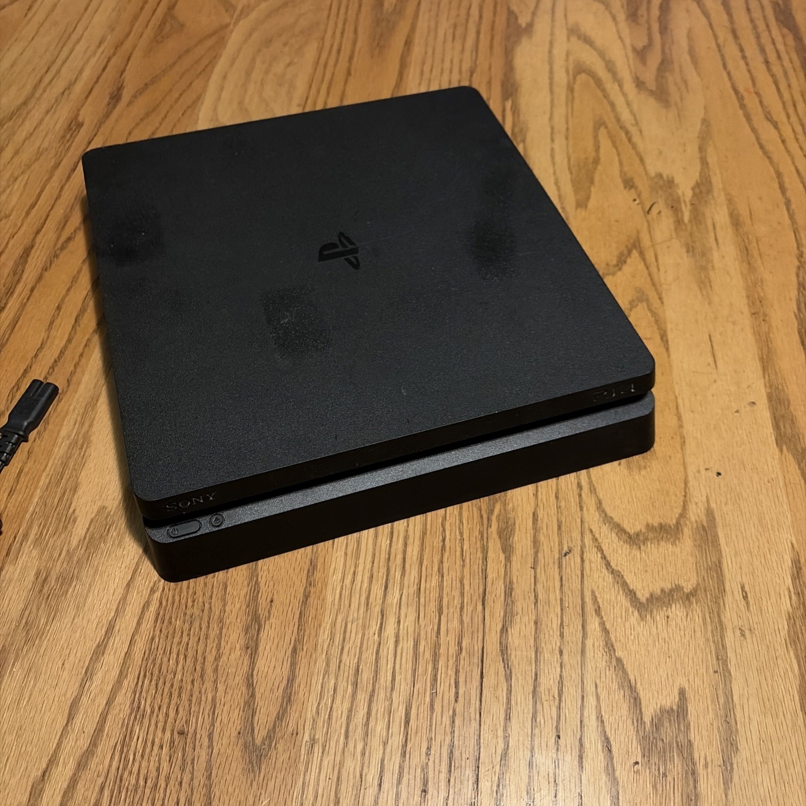 Sony PlayStation 4 (500GB) Home Console – Black Console W/Power Cord Only Tested