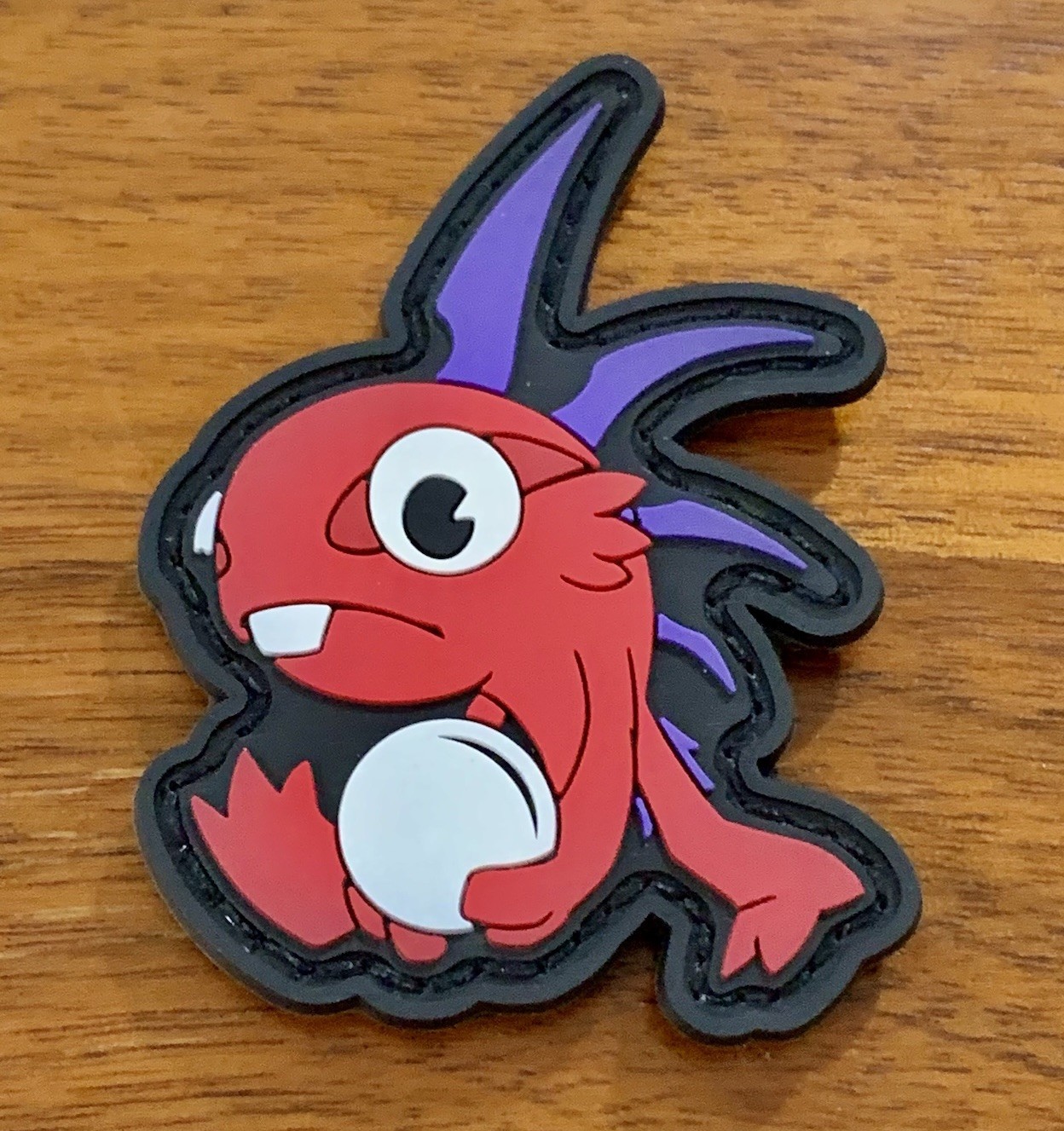 Blizzard Blizzcon Badge Patch Backpack Bag World Of Warcraft Red Murloc Murgle