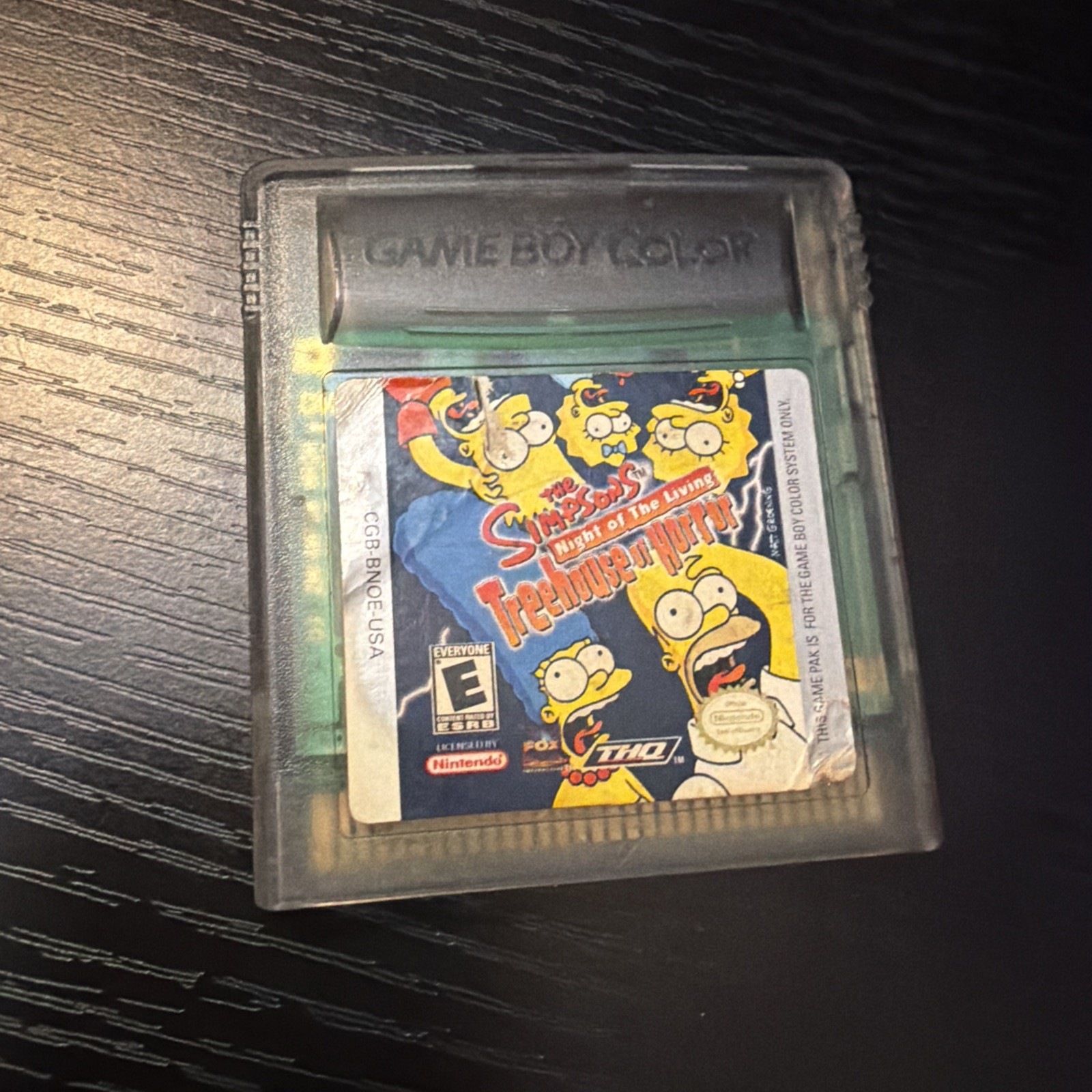 Simpsons: Night of the Living Treehouse of Horror (Nintendo Game Boy Color,…