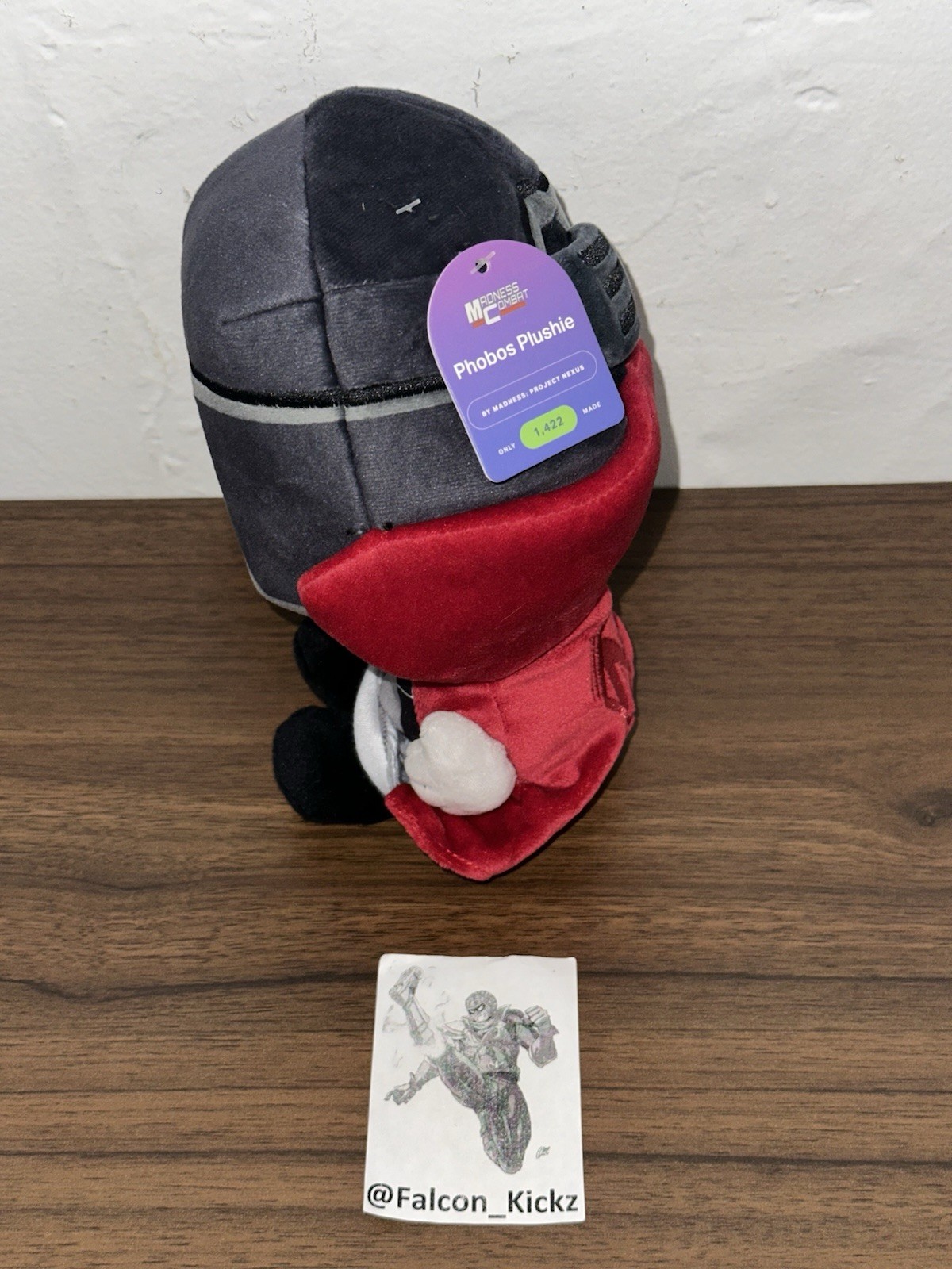 Makeship Madnes: Project Nexus – Director Phobos Plush AUTHENTIC Ships Today