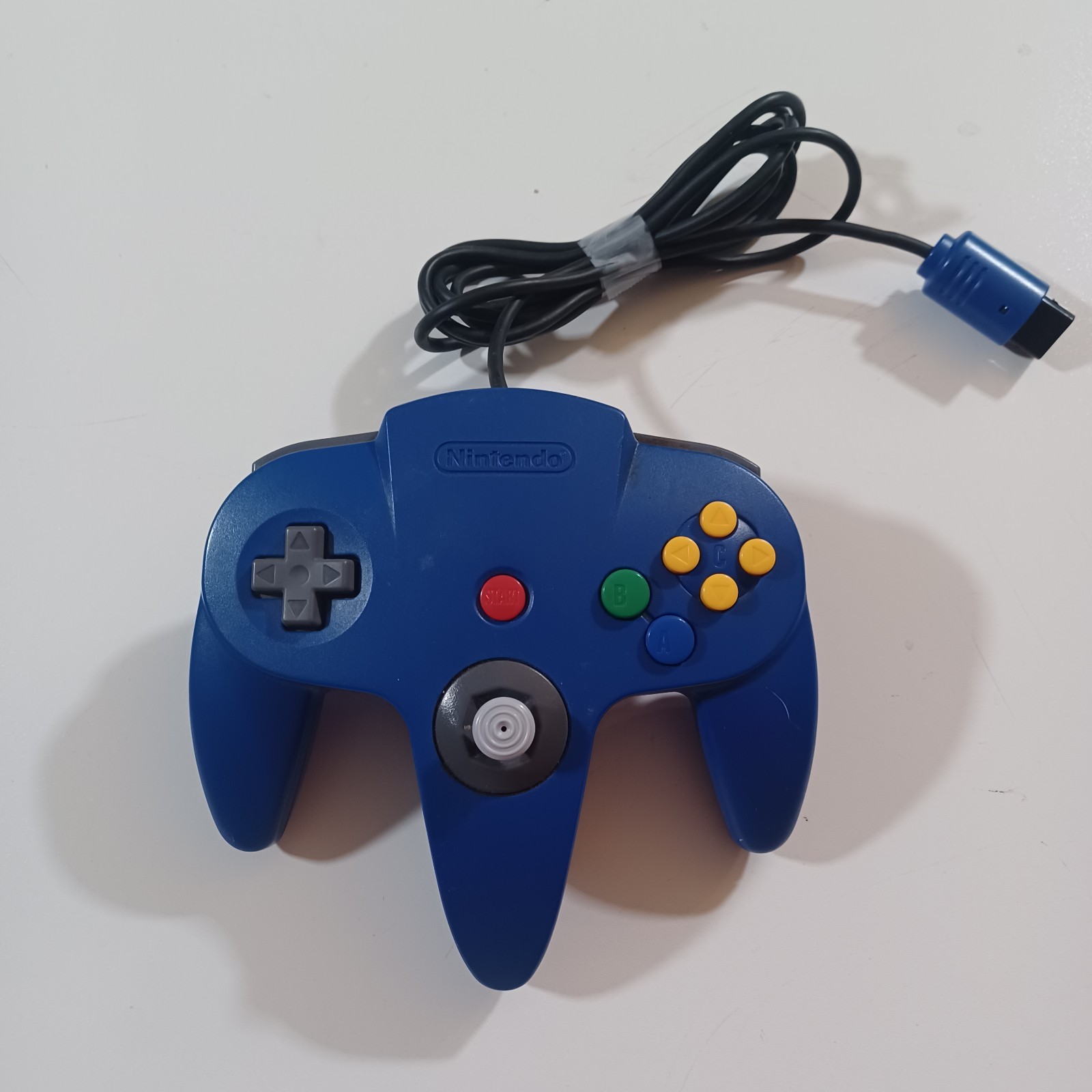 Nintendo 64 Controller N64 OEM Authentic, Blue- Tested