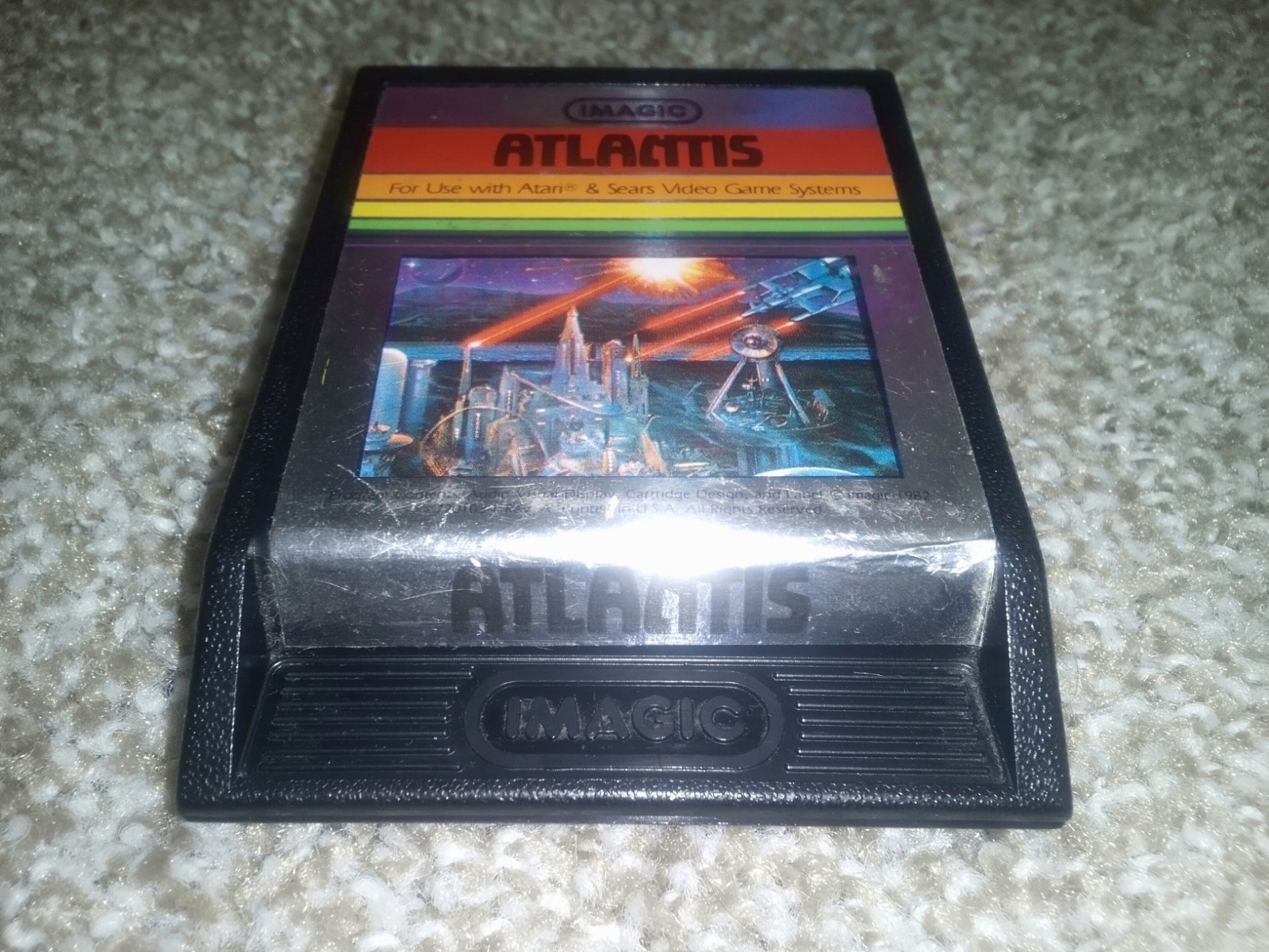 Atari 2600 IMAGIC Games Lot of 7 All Tested and Working See Pics