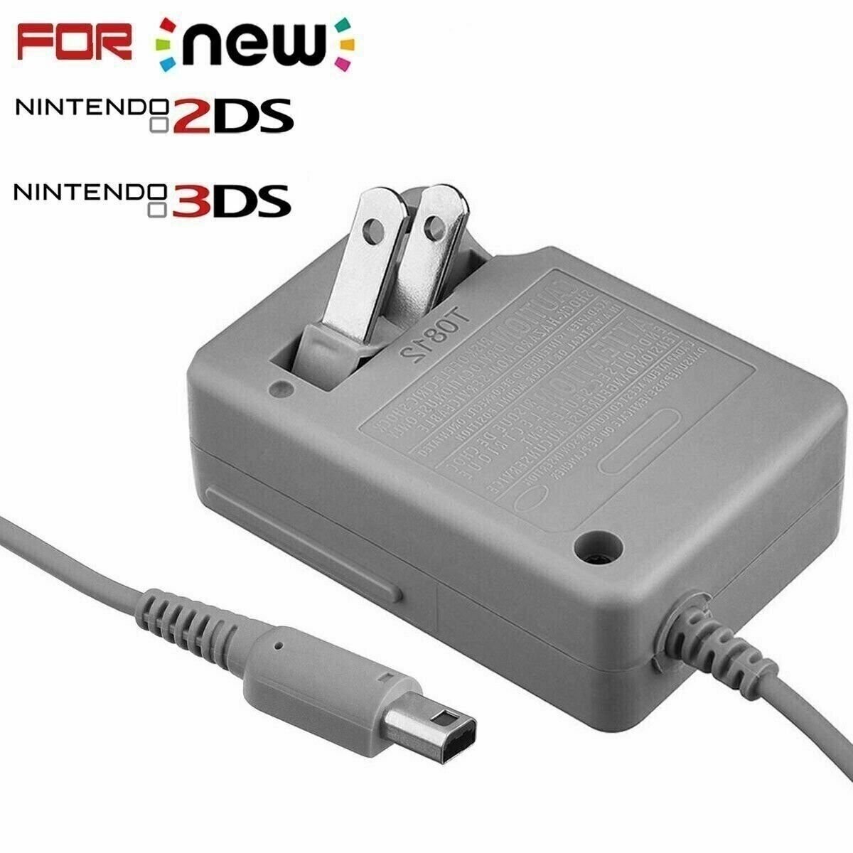 1-100 Lot Nintendo 3DS XL Rapid Home Travel Charger 2DS LL Wall Adapter
