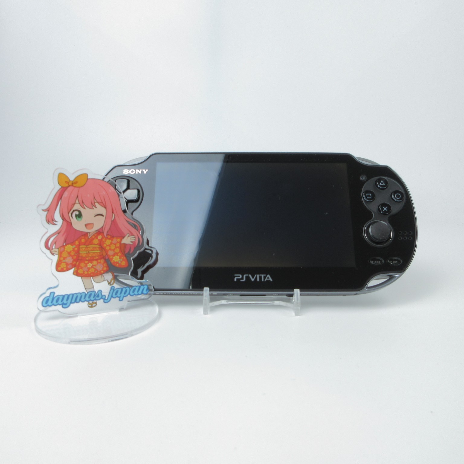 【Very Good】Sony PS Vita PCH-1000 Crystal Black Wi-Fi Model Console only #NET0224