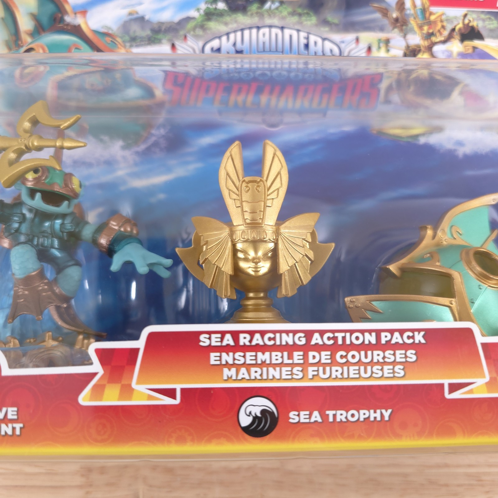 Skylander Superchargers Sea Racing Action Pack Gill Grunt Reef Ripper NIB