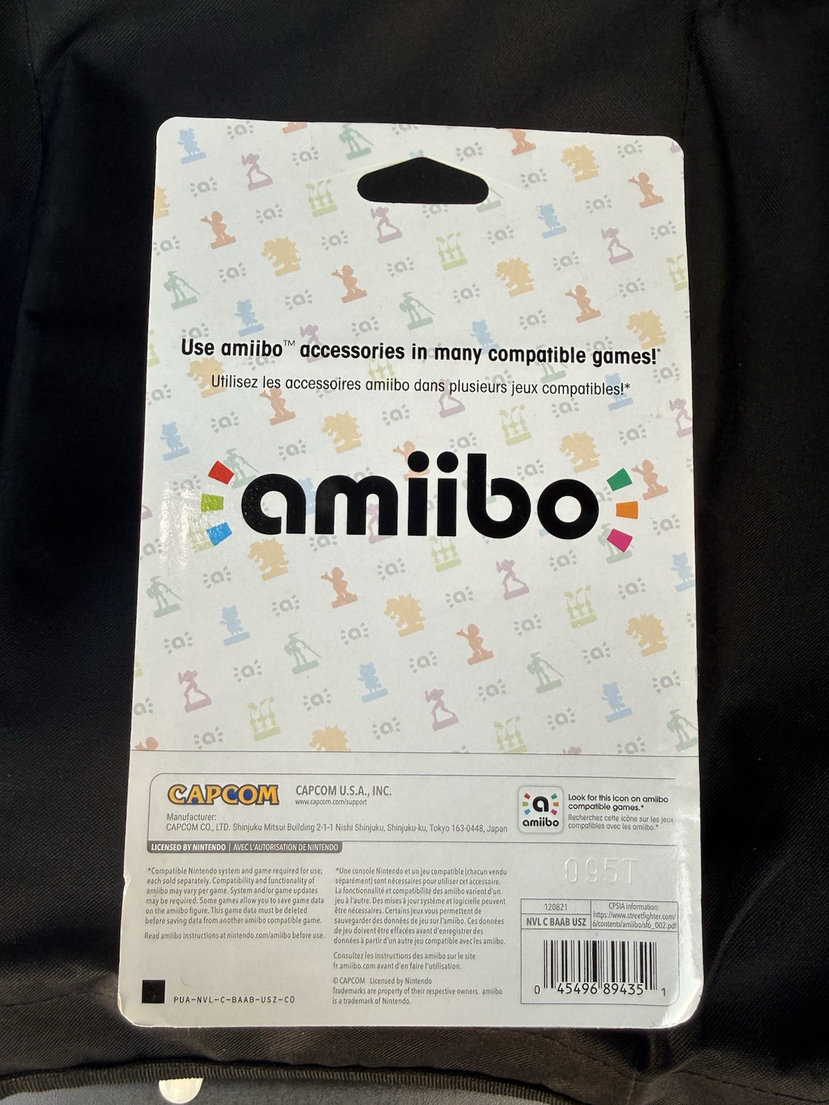 Street Fighter Jamie Amiibo Official Nintendo Sealed Capcom 2024