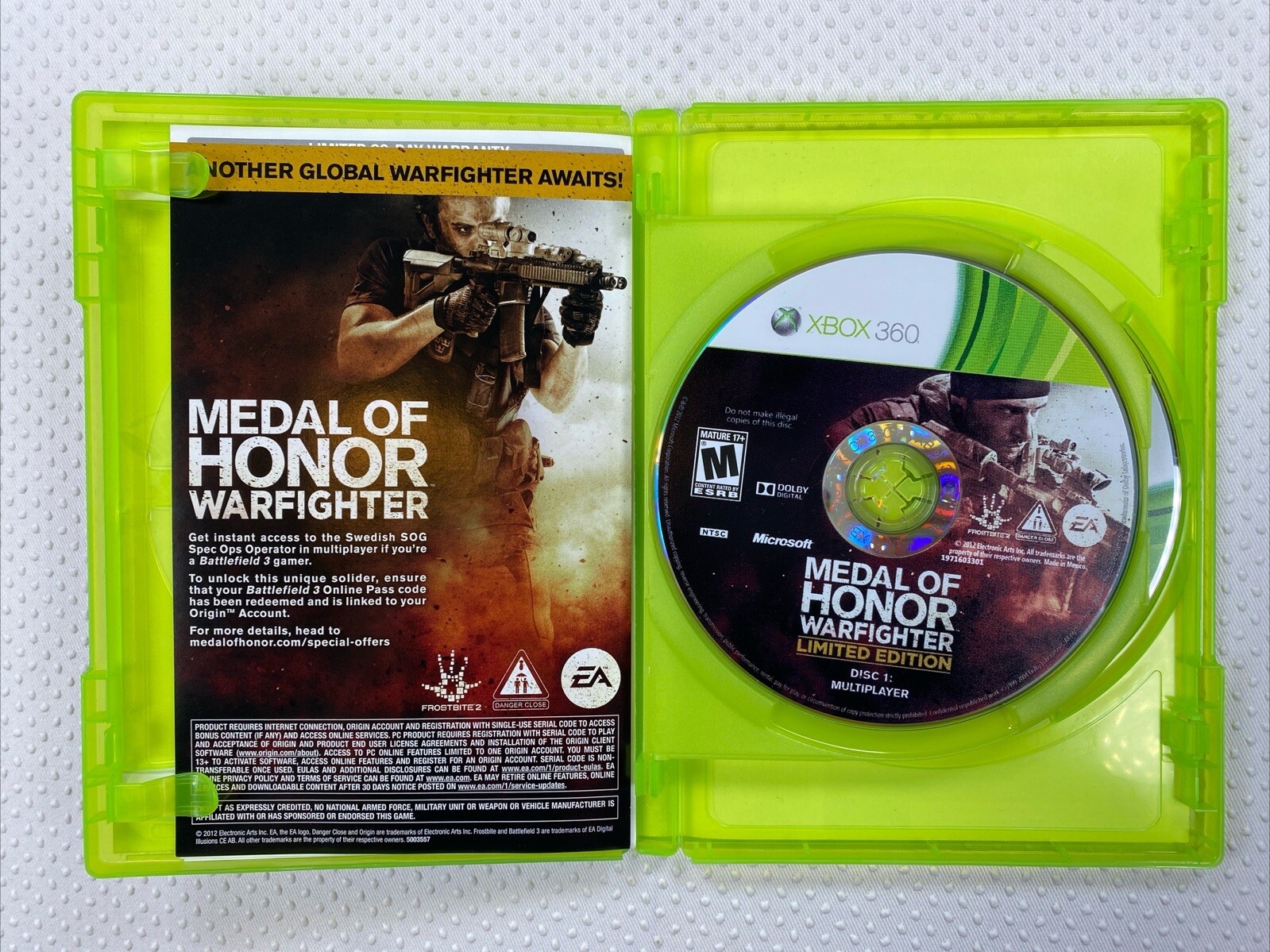 Medal of Honor War Fighter Limited Edition (Microsoft Xbox 360)