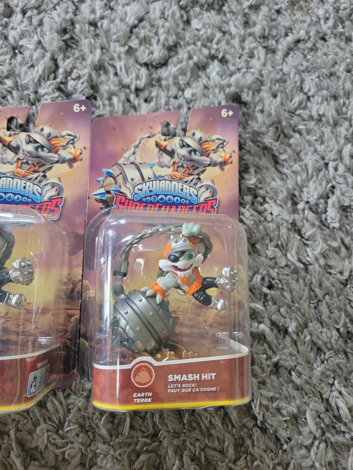 Skylanders Superchargers Smash Hit Figure Earth New in Box lot of 3