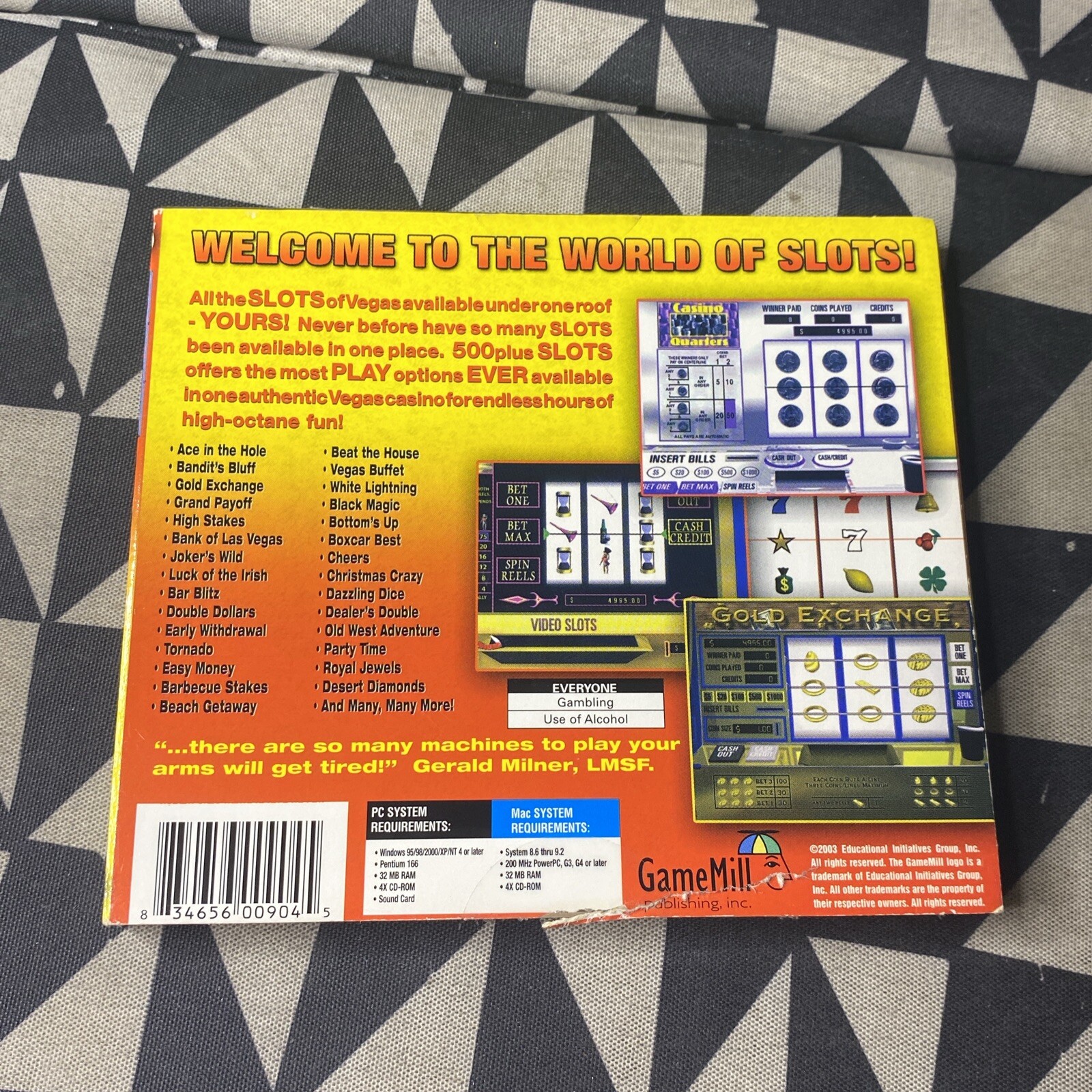 Vegas Jackpot Gold-500 Plus Slots [Jewel Case] – PC