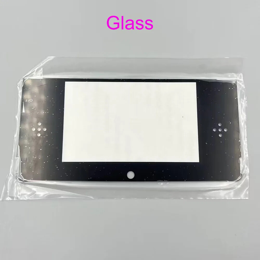 Replacement Plastics or Glass Top Screen Protector Cover Lens For Nintendo 3DS