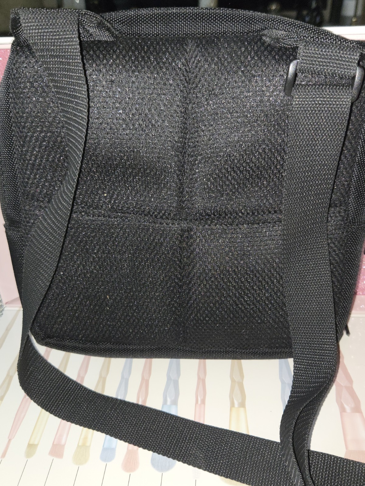 Official Nintendo 3DS Universal Transport Case Messenger Bag PowerA Black/Grey