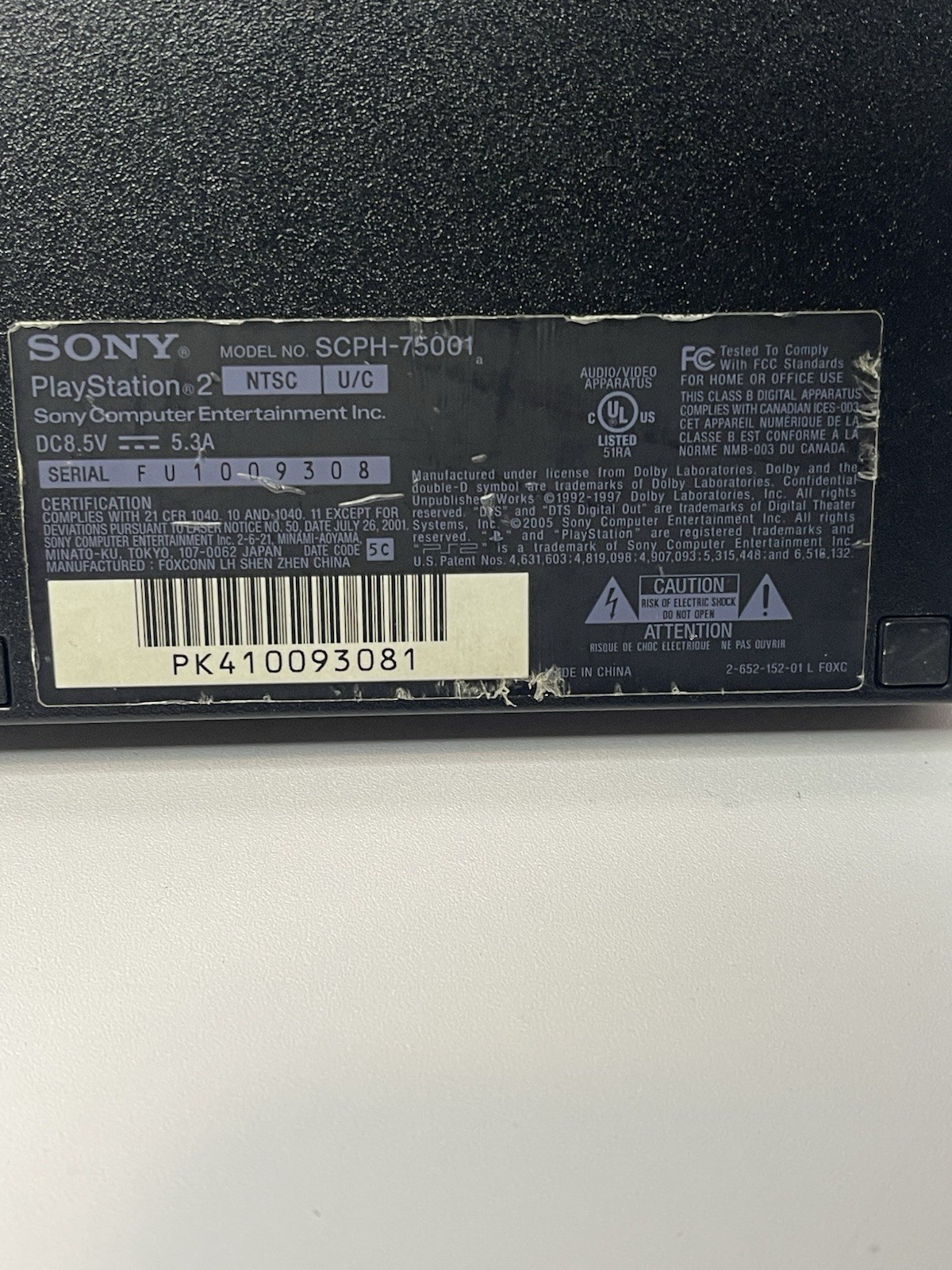Sony PlayStation 2 PS2 Slim SCPH-79001 Console System Bundle – READ DESCRIPTION