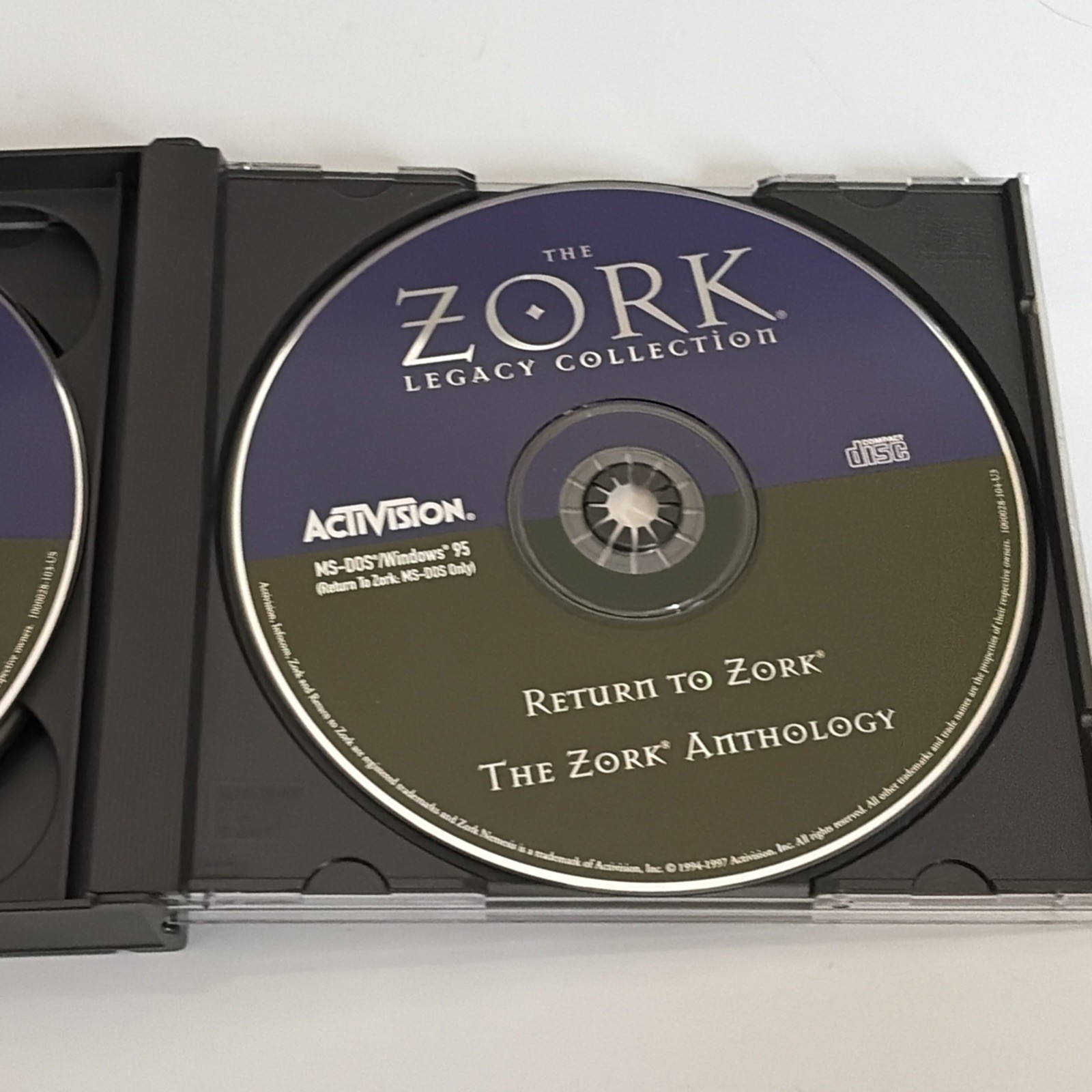 1997 Activision The Zork Legacy Collection PC Adventure Game – 4 Discs Free Ship