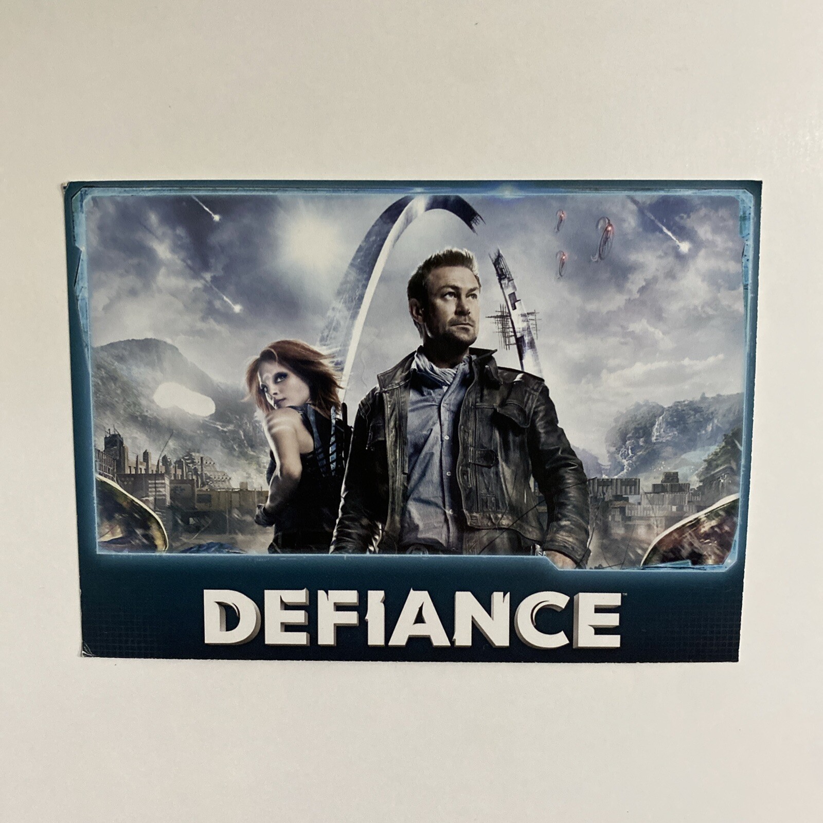 Defiance Video Game Show Insert Post Card Syfy Trion