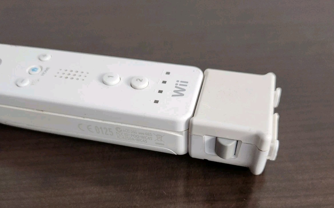 2 Official Genuine Nintendo Wii Motion Plus Adapter OEM Sports Resort Lot of 2