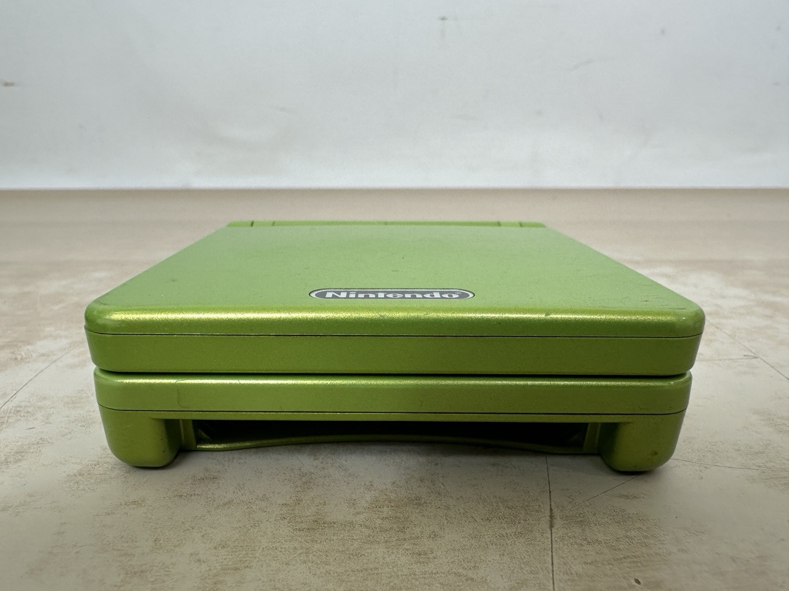 Nintendo Gameboy Advance SP Handheld System Console Lime Green (AGS-001) Tested