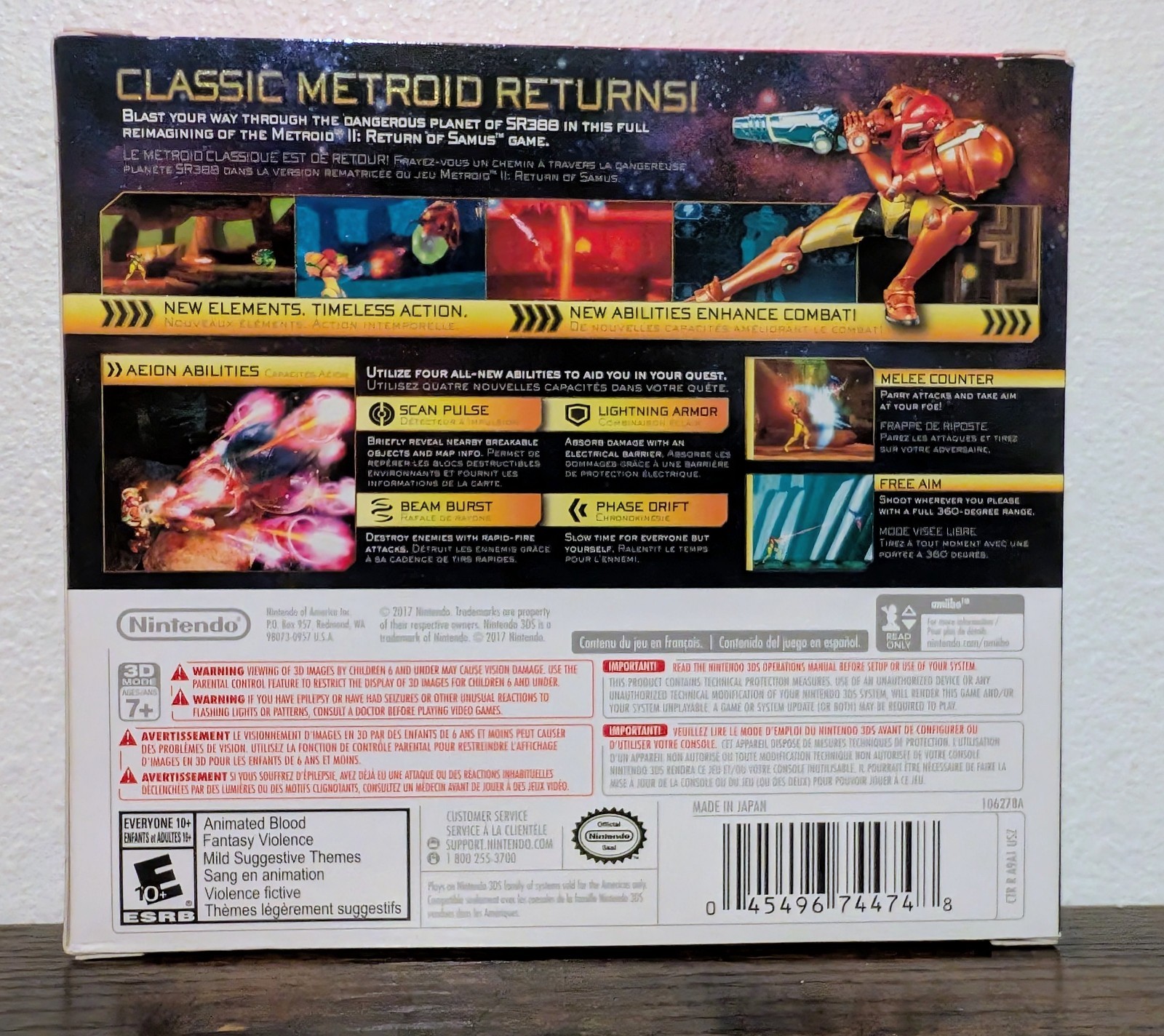 Metroid Samus Returns Nintendo 3DS Special Edition Sealed New Near Mint NM