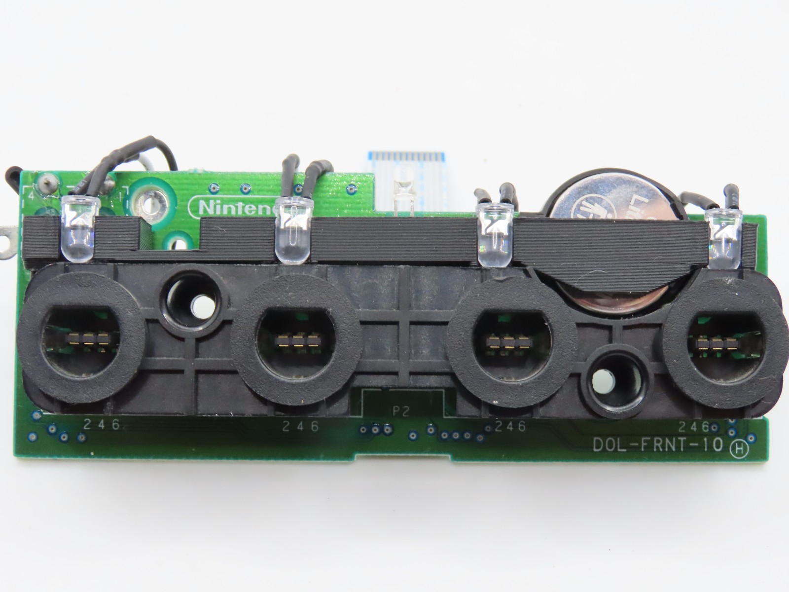 Nintendo GameCube WHITE LED Light Mod Modification Kit – Fan, main LED and ports