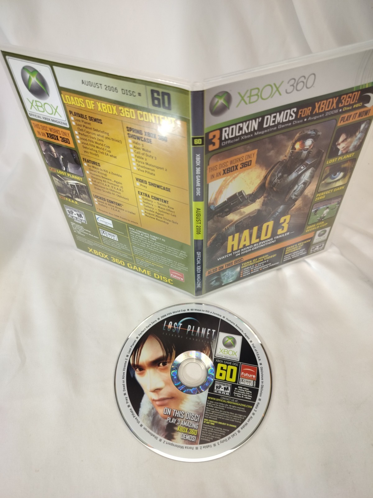 Lot Of 13 Official Xbox Magazine Demo Game Discs