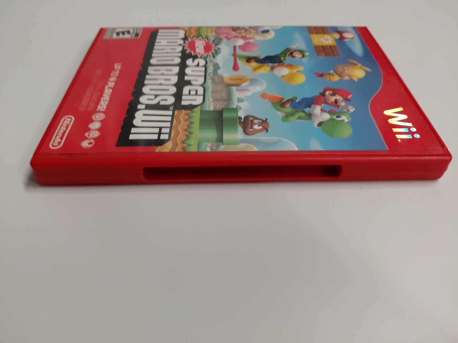 Nintendo Super Mario Bros. Wii Complete Case Manual Multiplayer Platformer