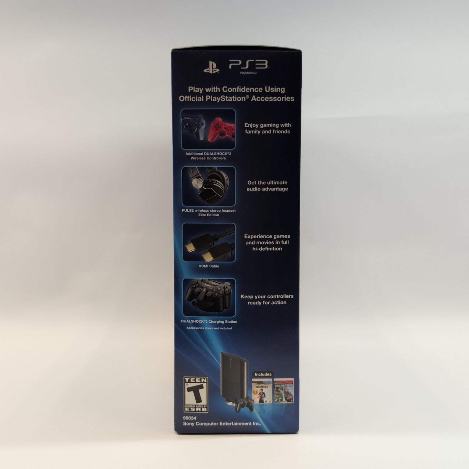 Factory Sealed Sony PS3 Super Slim PS3 250GB Limited Edition inFAMOUS Bundle
