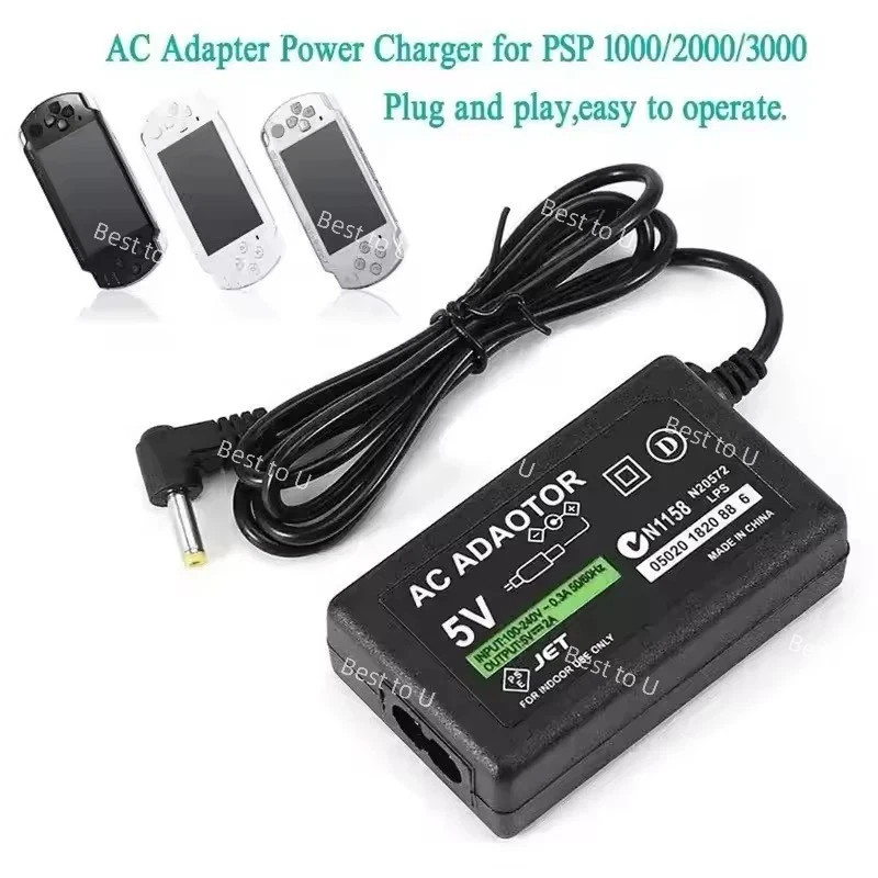 AC Adapter Home Wall Charger Power Supply For SONY PSP 1000 2000 3000 Slim Lite