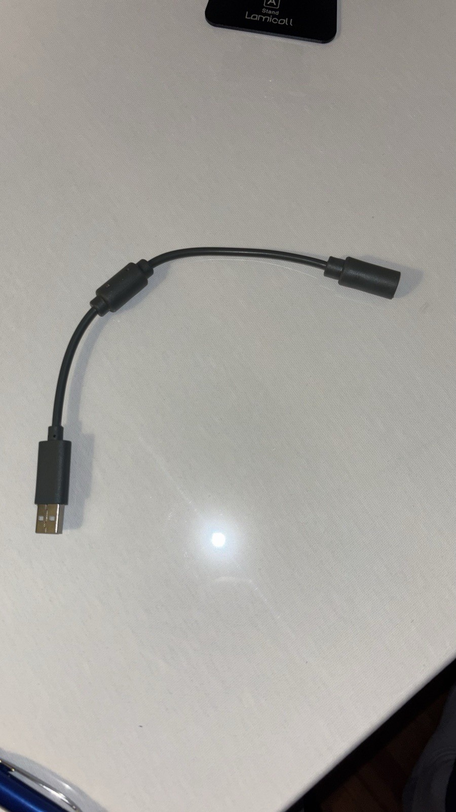 Black USB Adapter Cable USB-A Male to USB Female, Plastic USB Connectivity