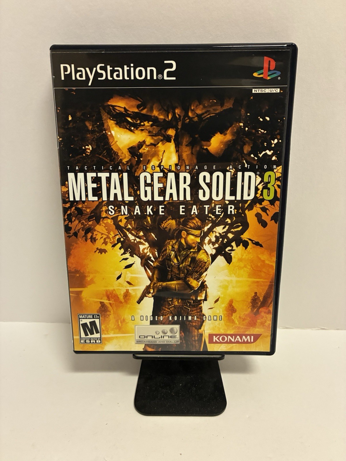 Metal Gear Solid 3 Snake Eater PS2 PlayStation 2 – No Manual