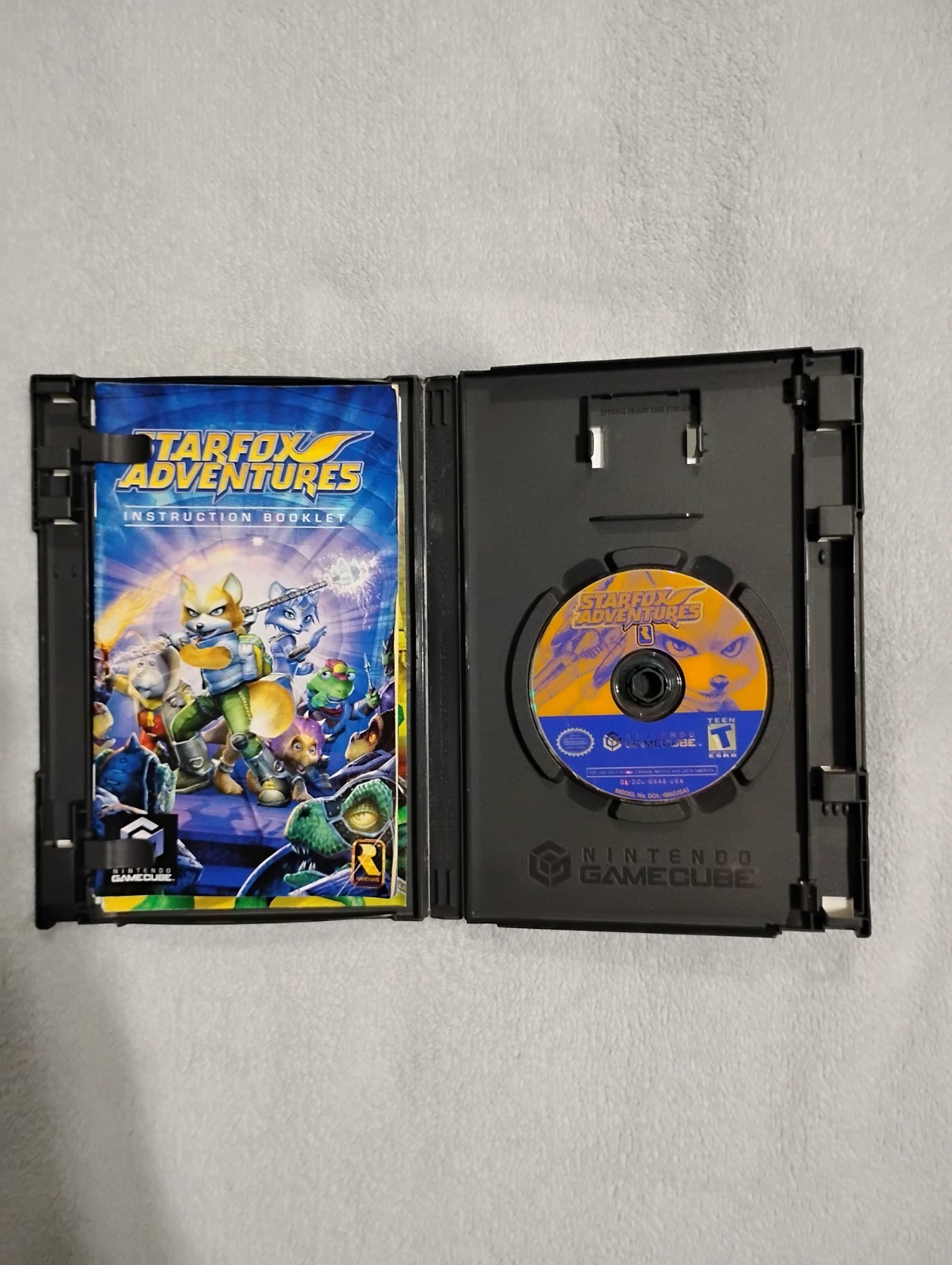 Starfox Adventures Cib w Disc & Manual