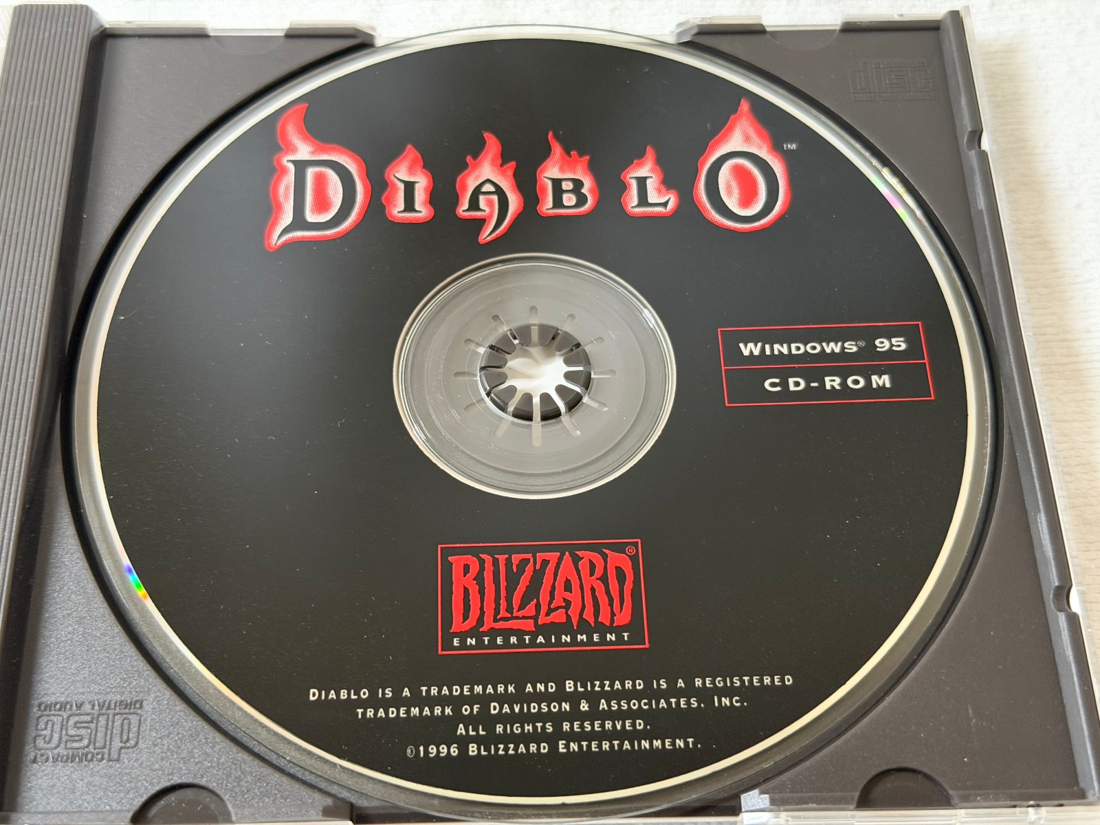 Diablo 1 1997 PC CD-ROM Big Box – Blizzard Entertainment/Blizzard North