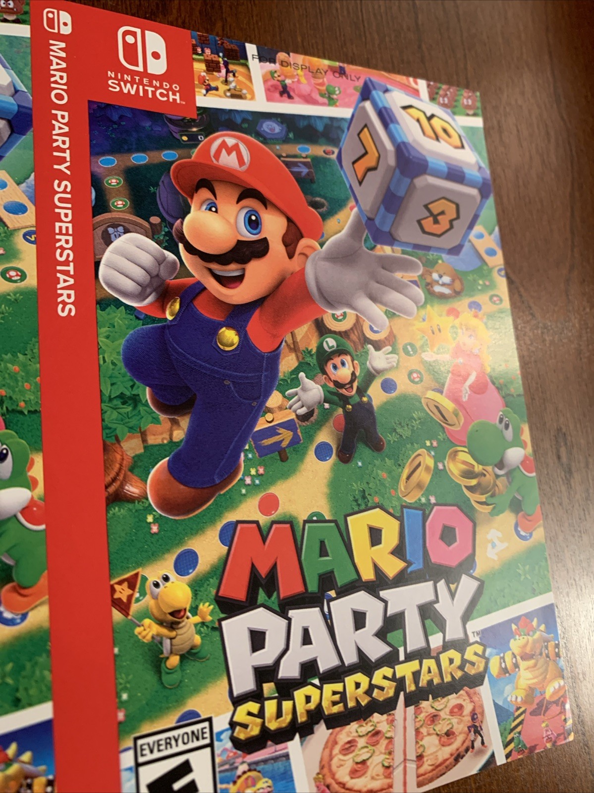 Mario Party Superstars – Nintendo Switch – For Display Only – Authentic – RARE