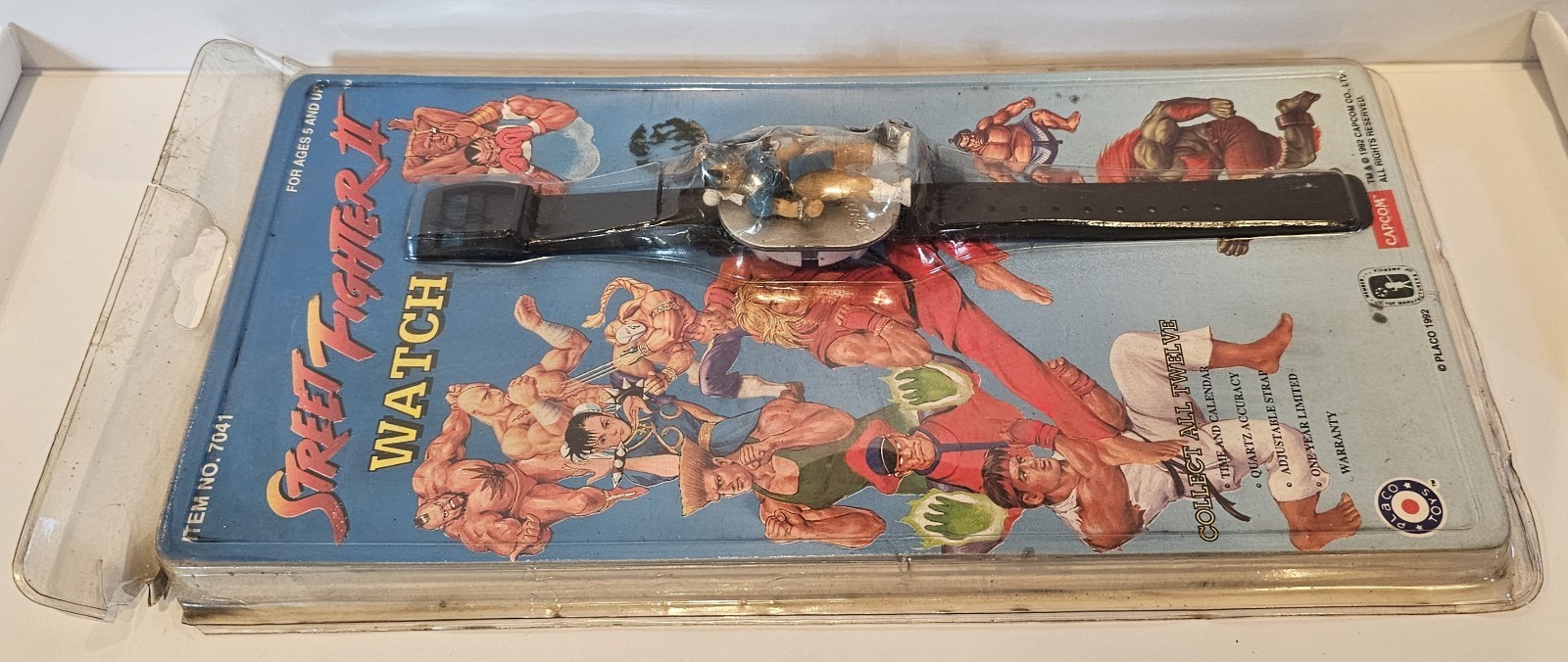 NEW STREET FIGHTER II CHUN Li WATCH SEALED VINTAGE 1992 TOY SF 2 WRISTWATCH