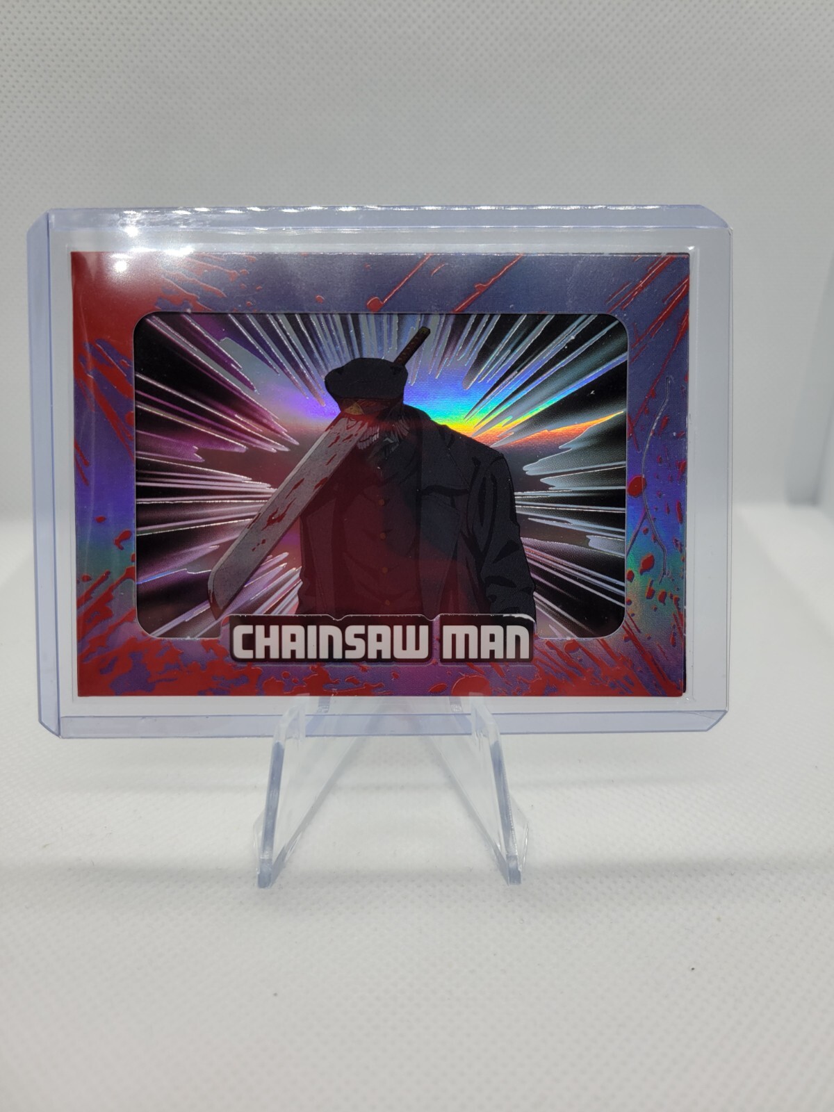 FiGPiN CHAINSAW MAN SAMURAI SWORD CYBERCEL CARD SUPER RARE *NEW*