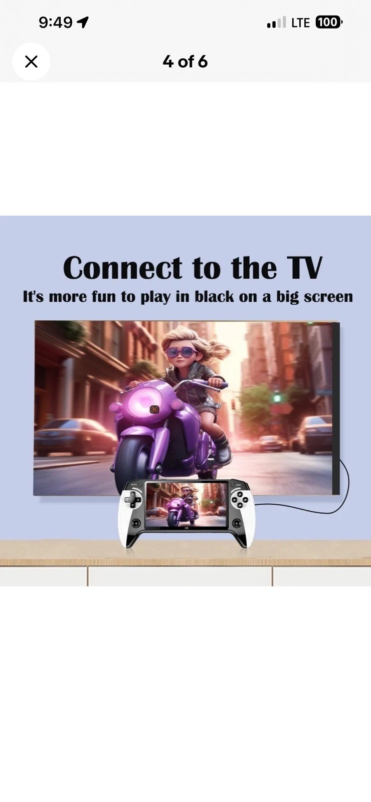 X9 Retro Handheld Game Console 5.5 Inch | 20000+ Games | Portable Gaming Player