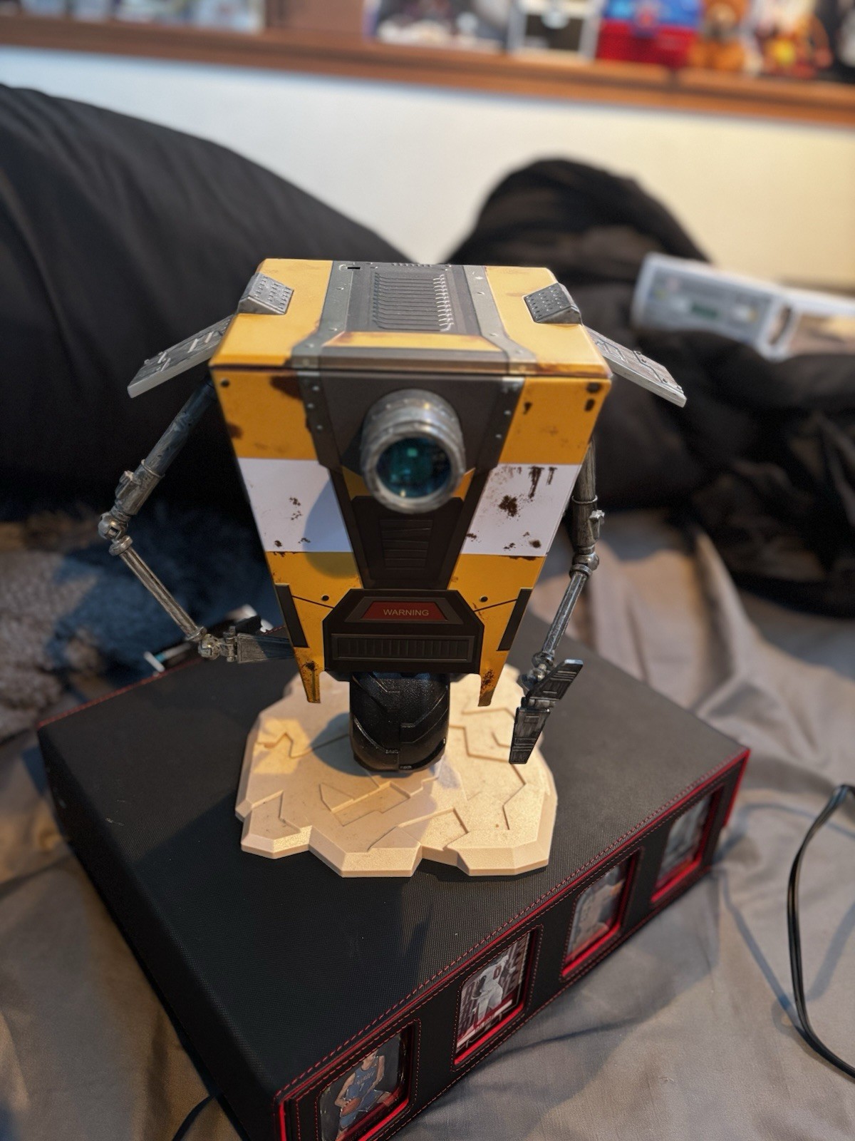Borderlands Claptrap Light-Up popcorn bucket Borderlands movie AMC theatres
