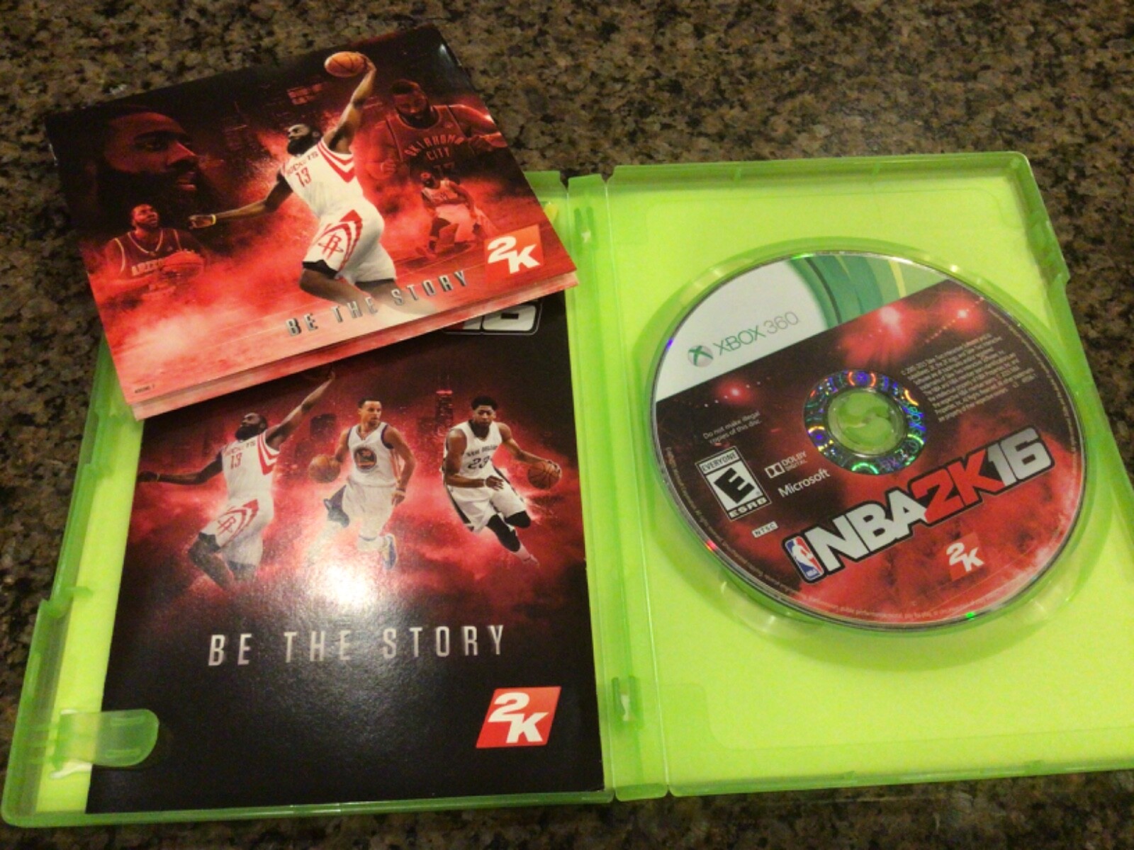 NBA 2K16 (Microsoft Xbox 360, 2015) Rated Everyone Better with Kinect