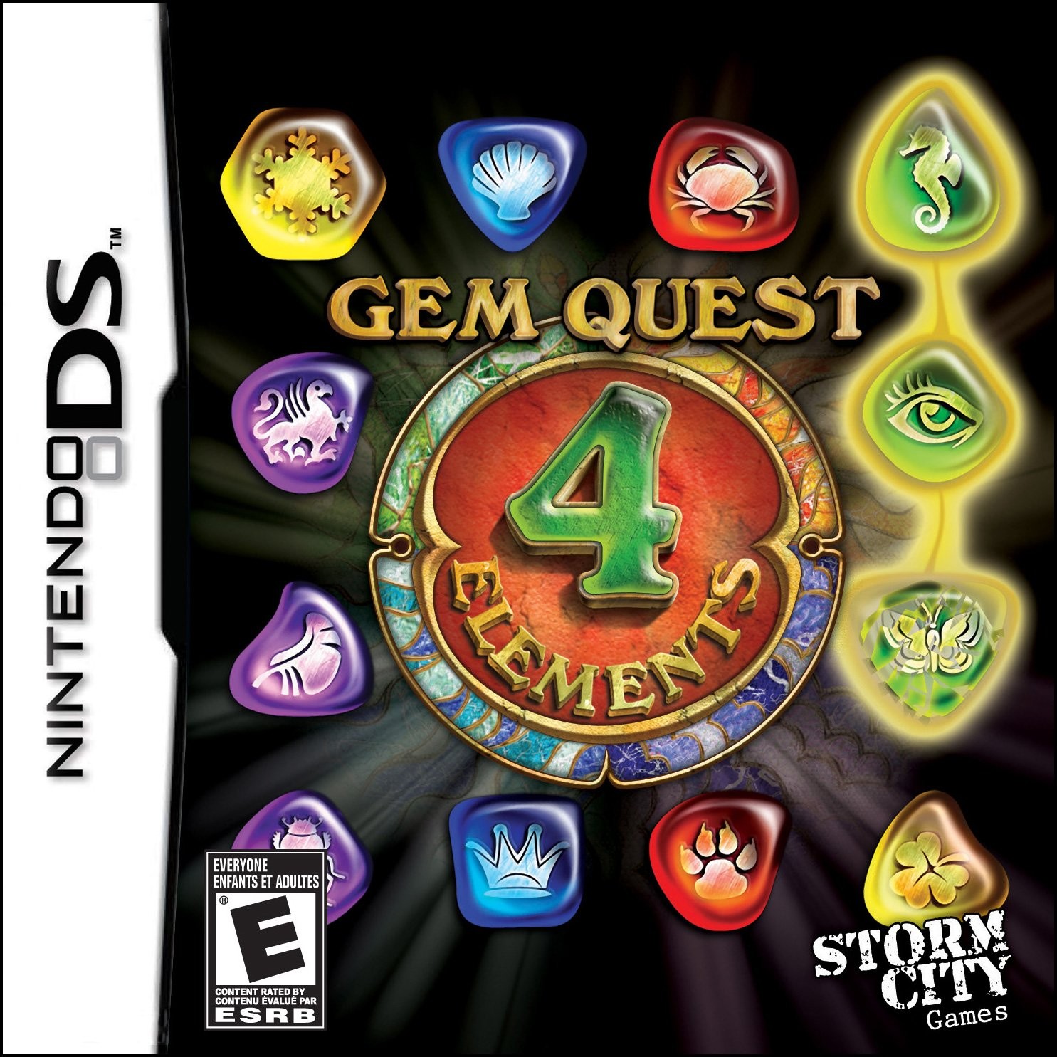 Gem Quest: 4 Elements – Nintendo DS