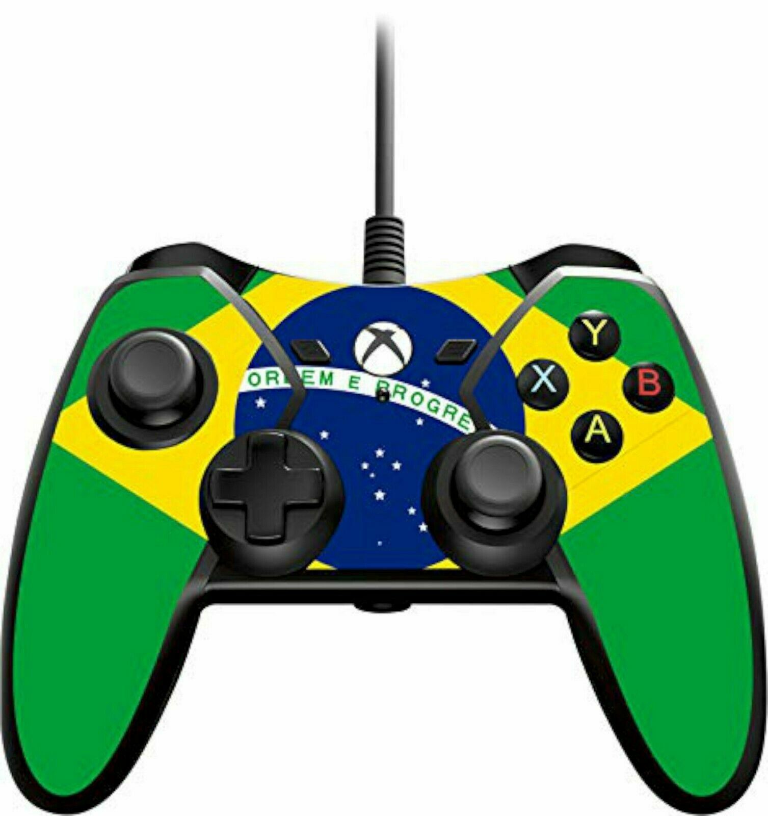 NEW Power A Wired Brazil Flag Gamepad Controller for Xbox One Series X S Windows