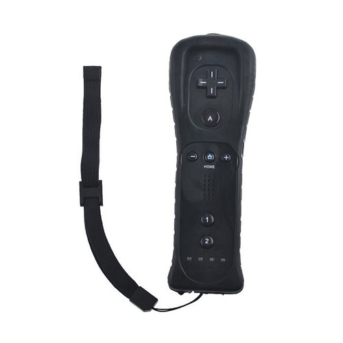 Built-in Motion Plus Remote Nunchuck Controller for Nintendo Wii Silicon Case