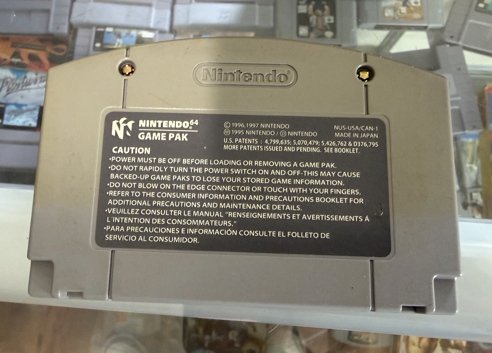 Mario Party 1 Nintendo 64, 1999 Game Cartridge Cart Only Authentic Tested Works