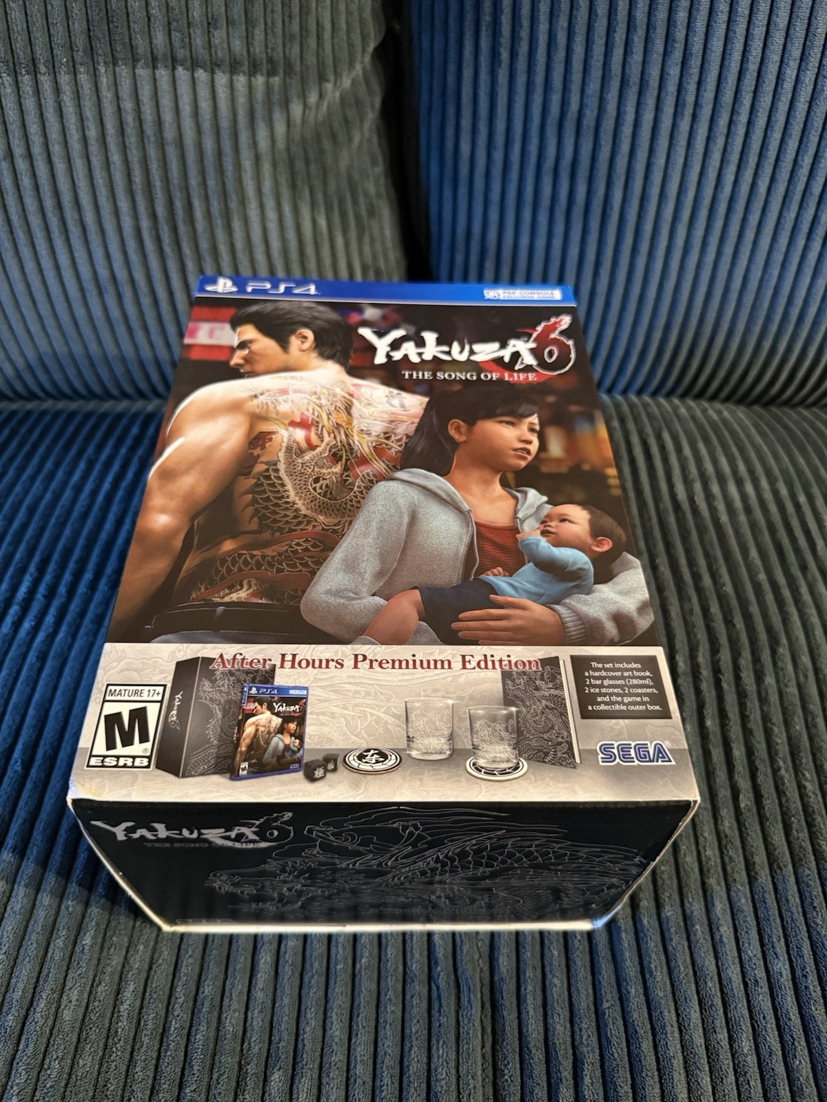 Yakuza 6 The Song of Life After Hours Premium Edition PS4 OPEN MISSING ITEMS
