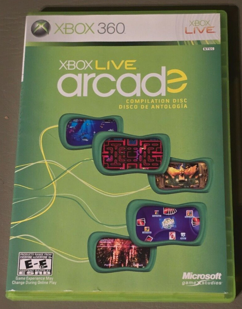 Xbox Live Arcade Compilation Disc Xbox 360 Loose Tested