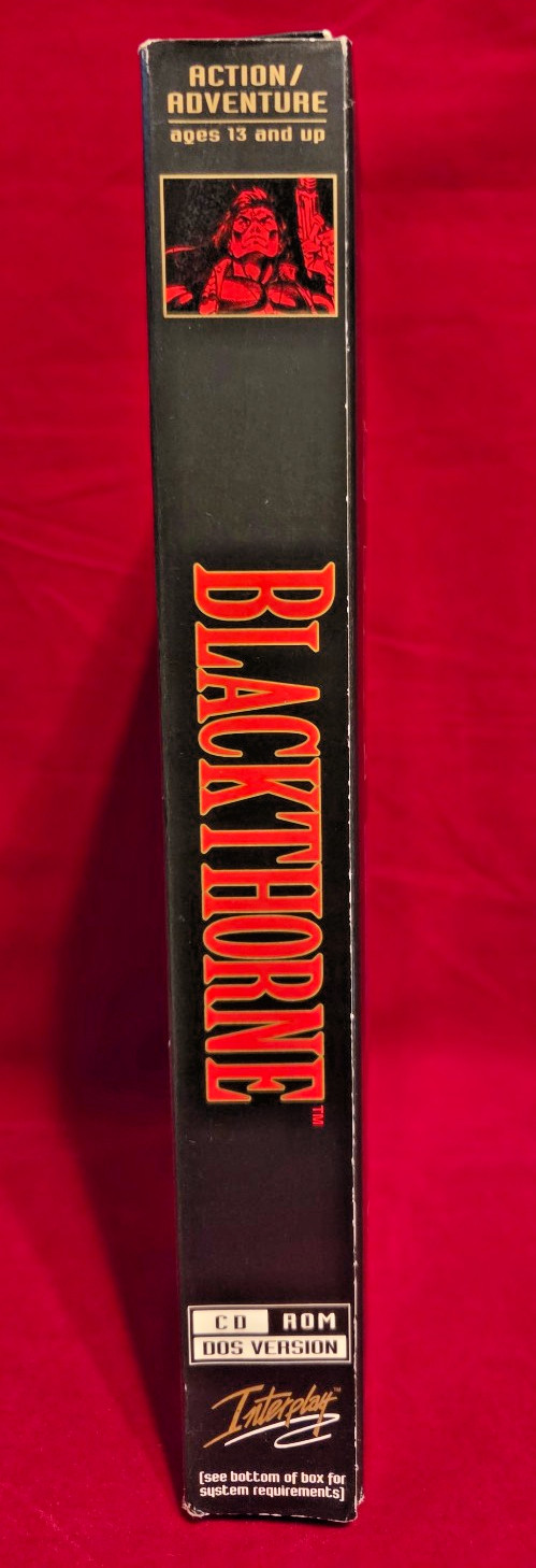 Blackthorne (PC, 1995) CIB Tandy CD-ROM DOS 3.1 or higher